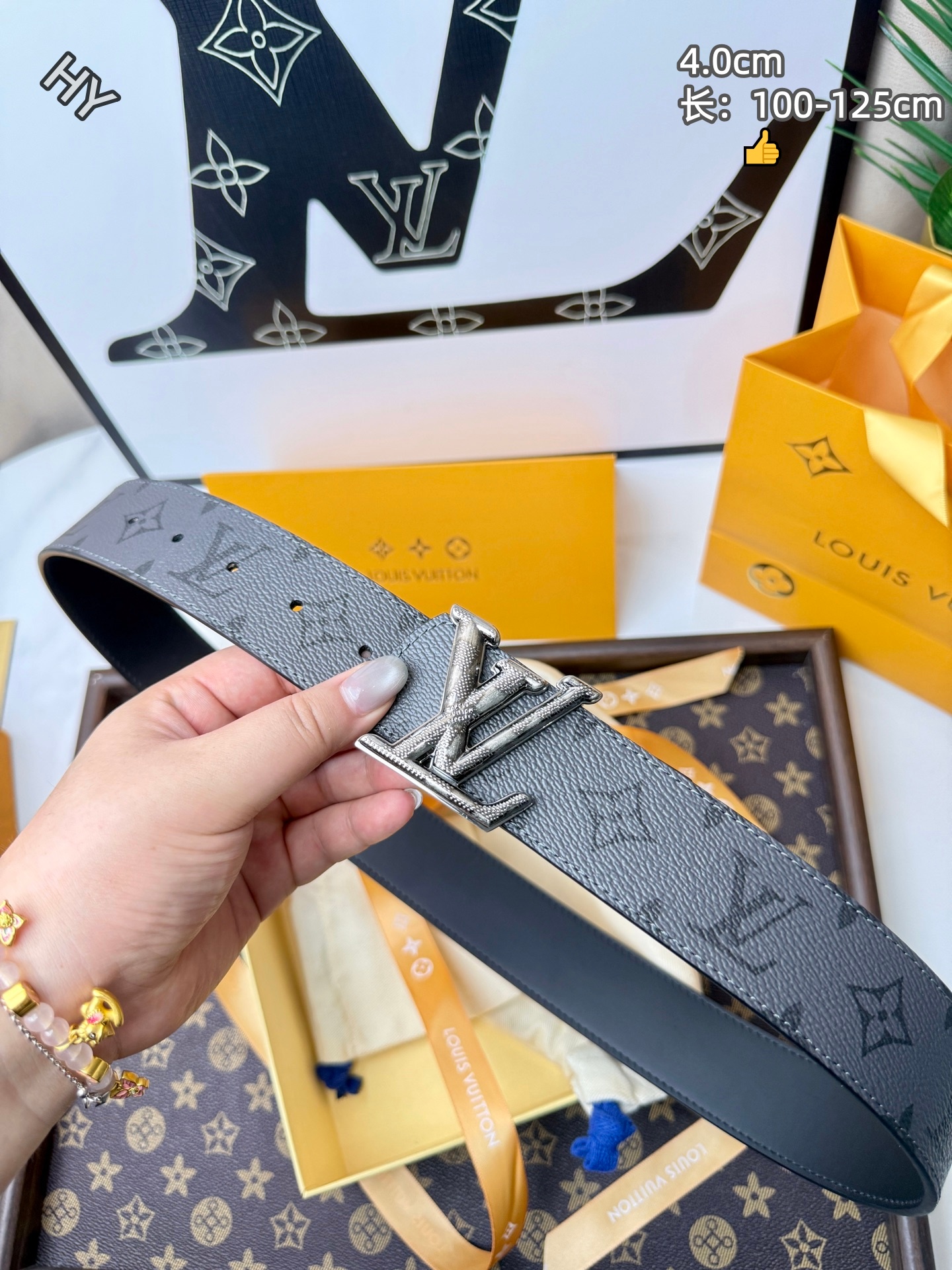 Cheap Louis Vuitton AAA Belts in 209962, $55 USD- [IB209962] - Replica Louis Vuitton AAA Belts