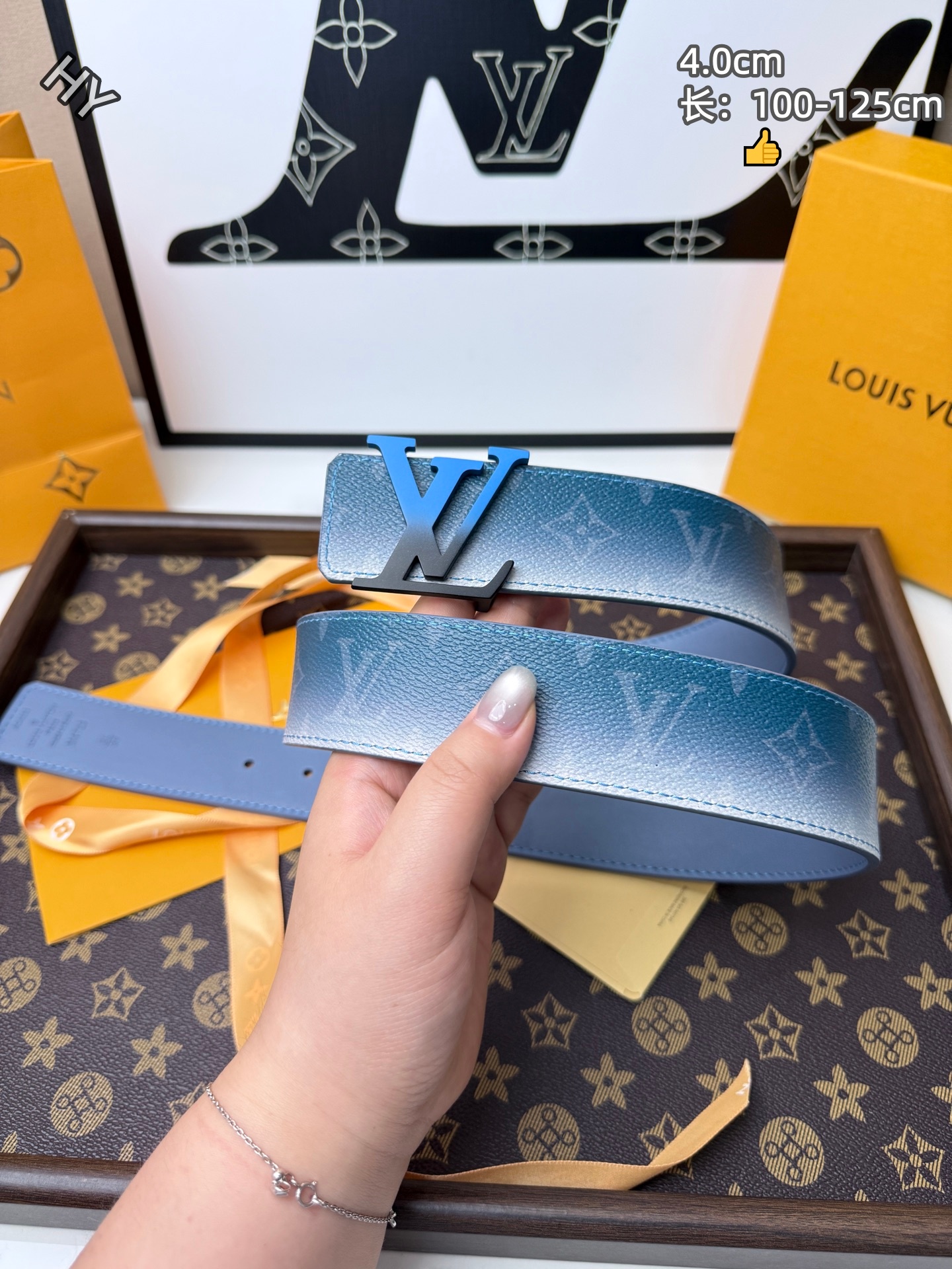 Cheap Louis Vuitton AAA Belts in 209967, $55 USD- [IB209967] - Replica Louis Vuitton AAA Belts
