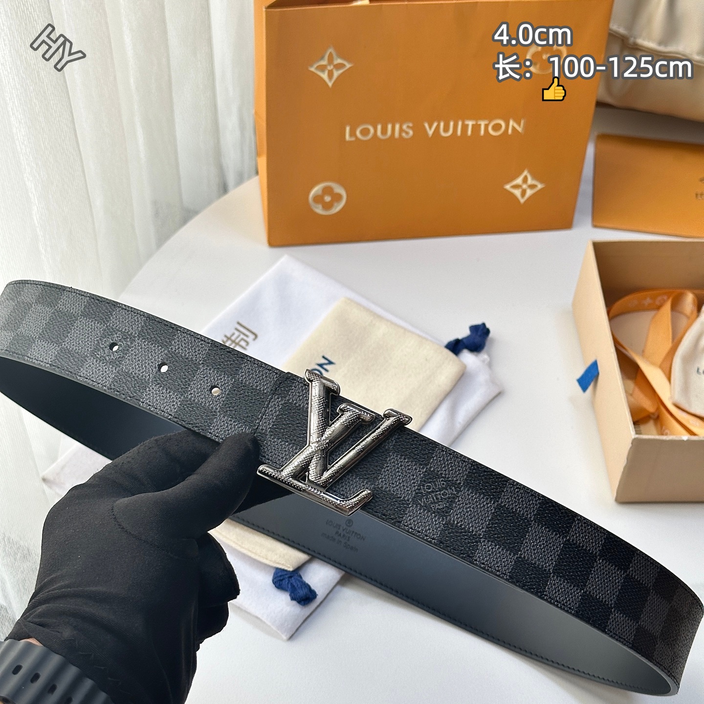 Cheap Louis Vuitton AAA Belts in 209974, $55 USD- [IB209974] - Replica Louis Vuitton AAA Belts