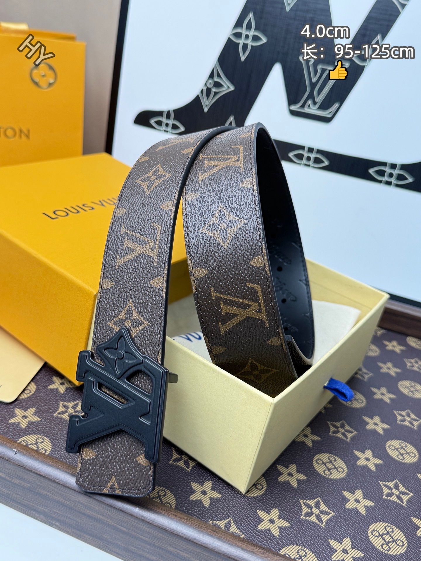 Cheap Louis Vuitton AAA Belts in 209977, $55 USD- [IB209977] - Replica Louis Vuitton AAA Belts