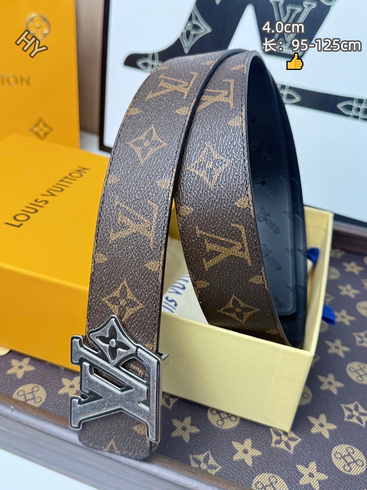 Cheap Louis Vuitton AAA Belts in 209979, $55 USD- [IB209979] - Replica Louis Vuitton AAA Belts