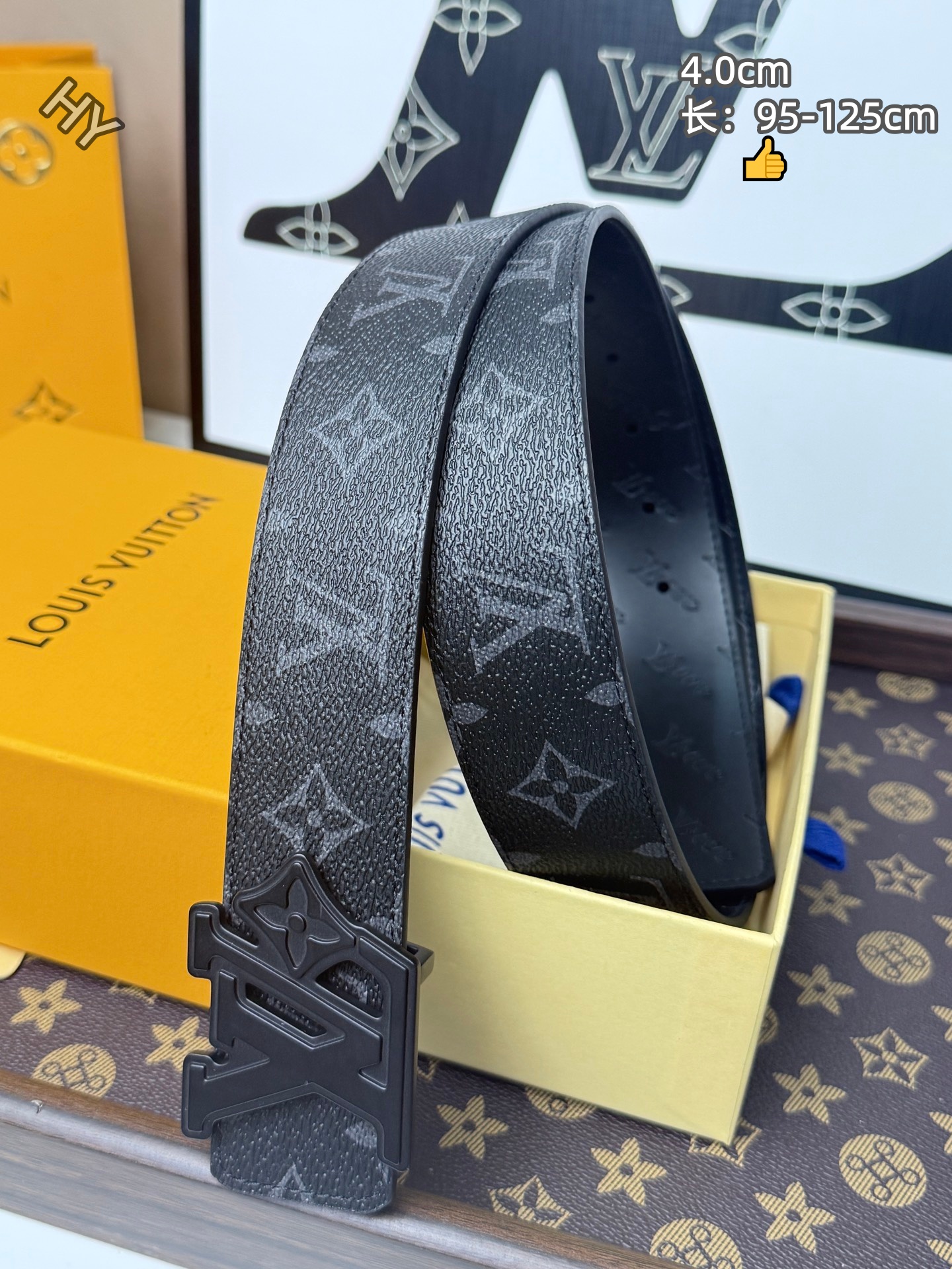 Cheap Louis Vuitton AAA Belts in 209980, $55 USD- [IB209980] - Replica Louis Vuitton AAA Belts