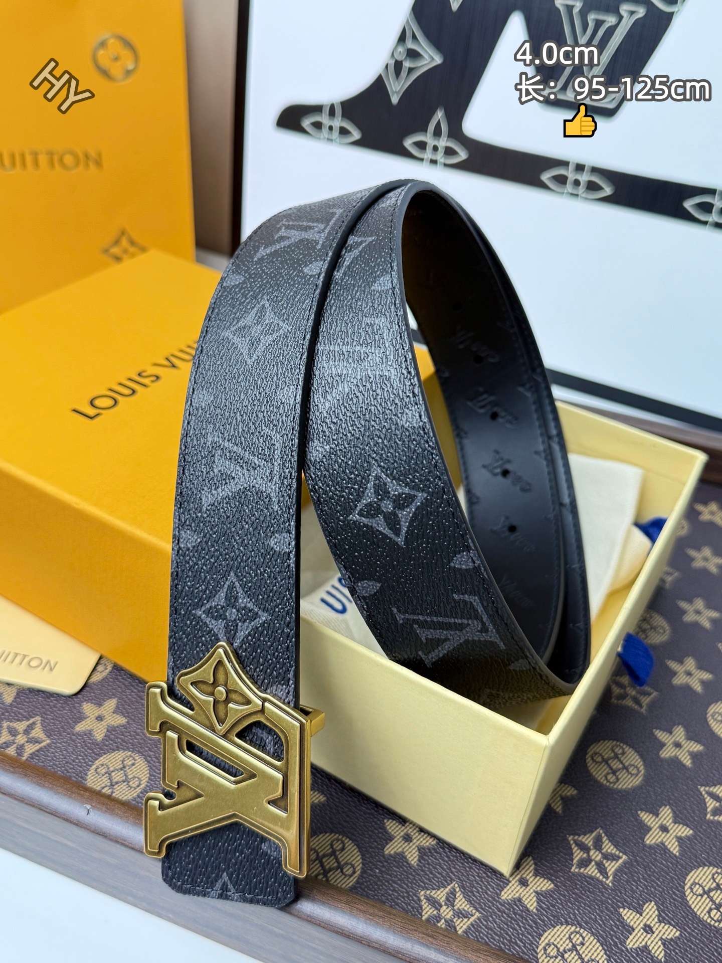 Cheap Louis Vuitton AAA Belts in 209981, $55 USD- [IB209981] - Replica Louis Vuitton AAA Belts