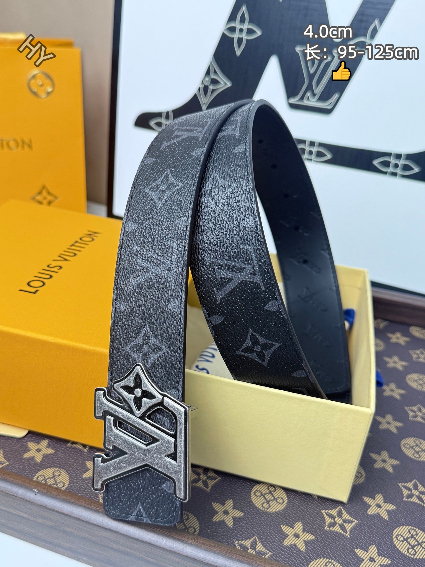 Cheap Louis Vuitton AAA Belts in 209982, $55 USD- [IB209982] - Replica Louis Vuitton AAA Belts