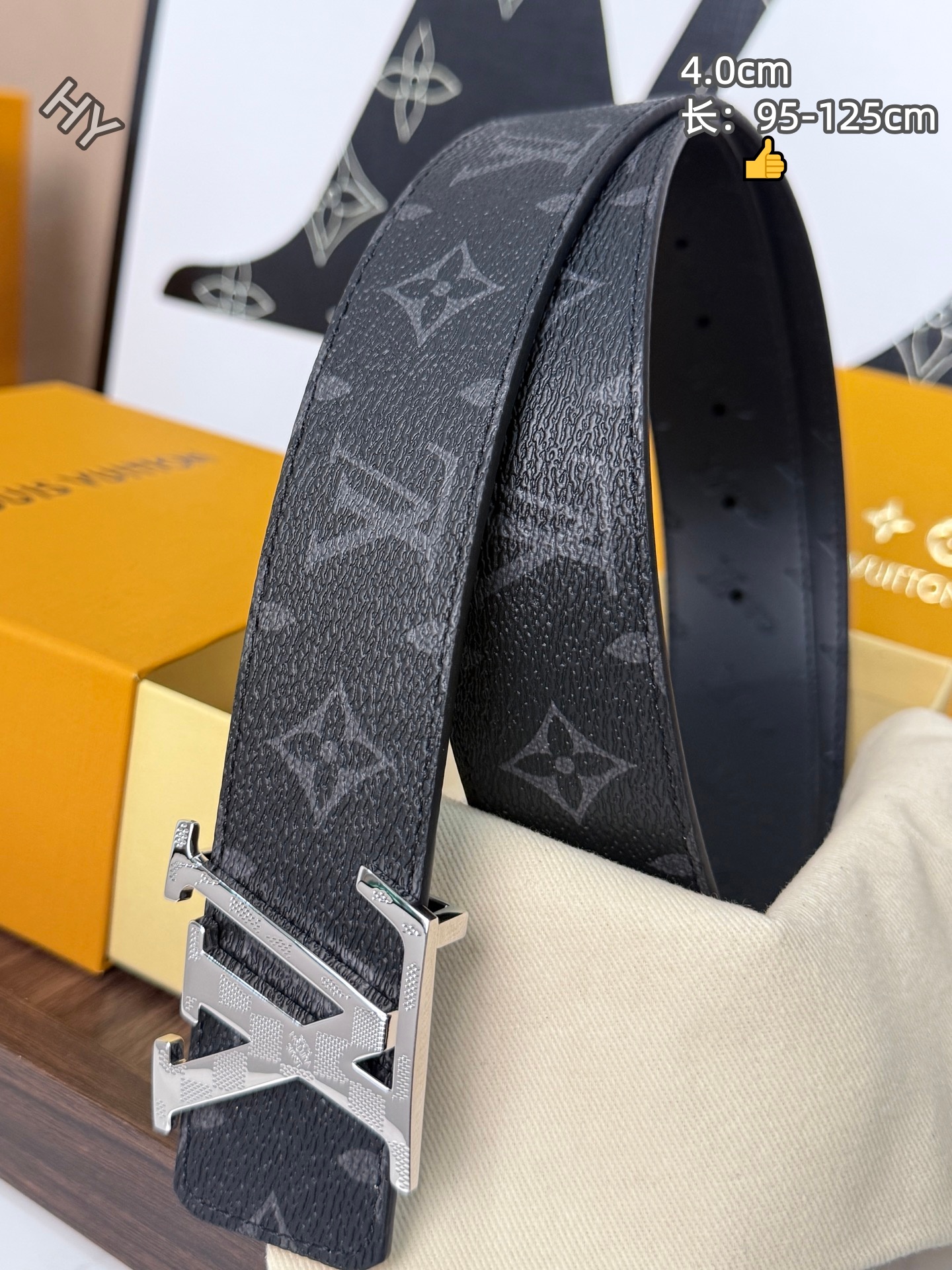 Cheap Louis Vuitton AAA Belts in 209983, $55 USD- [IB209983] - Replica Louis Vuitton AAA Belts