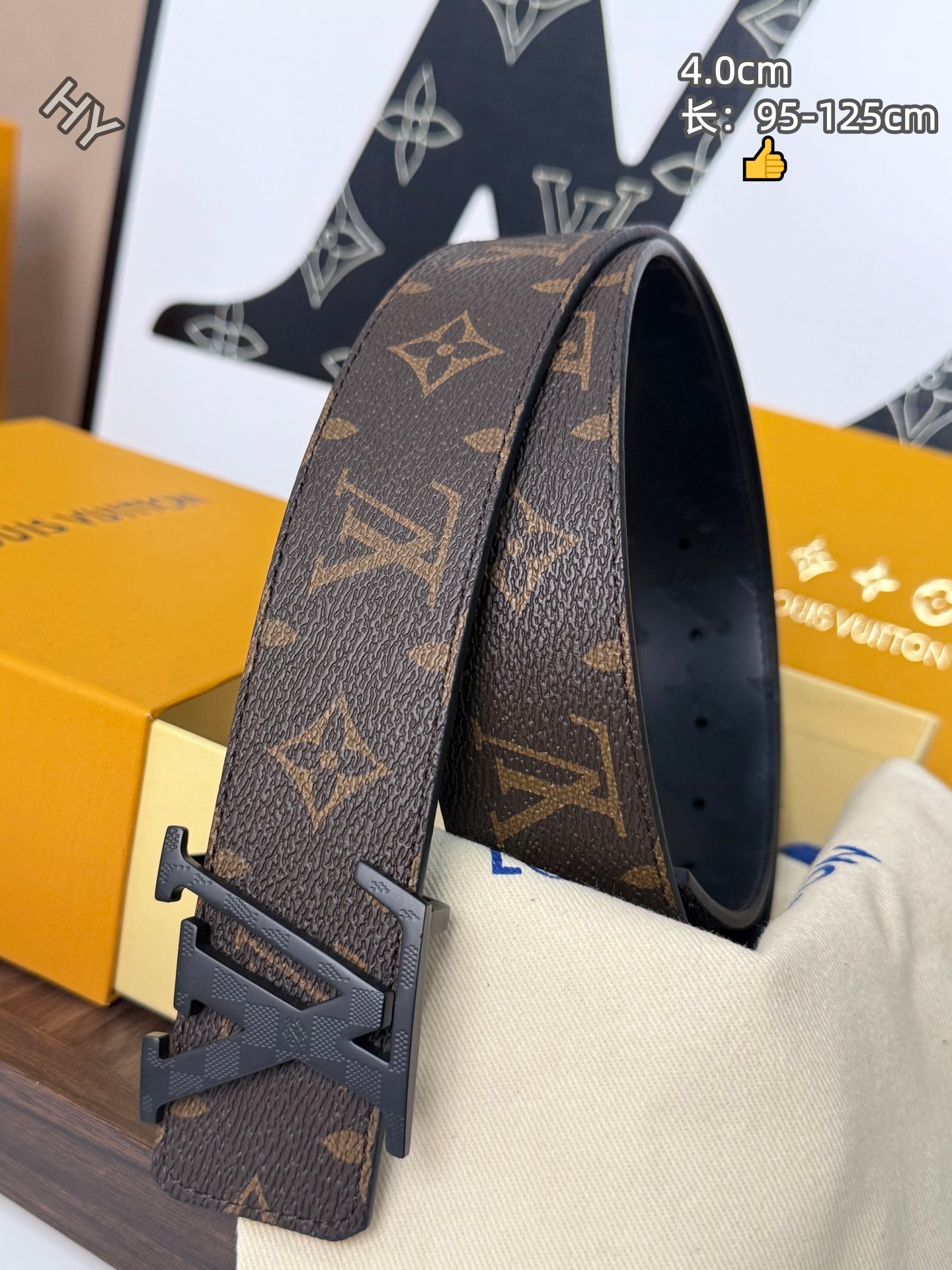 Cheap Louis Vuitton AAA Belts in 209988, $55 USD- [IB209988] - Replica Louis Vuitton AAA Belts