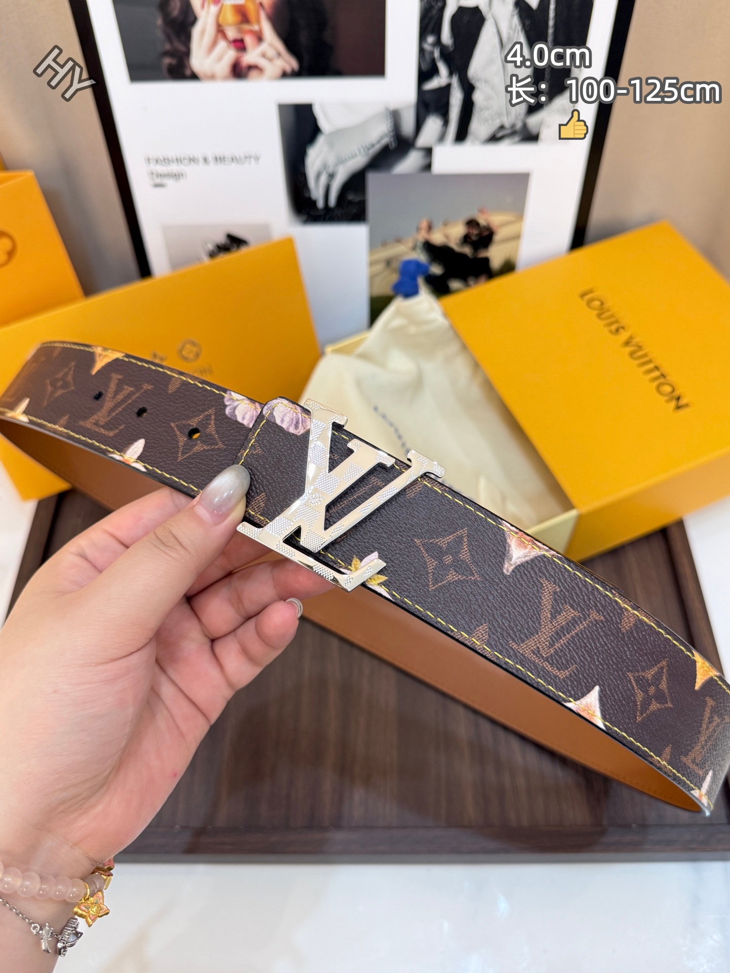 Cheap Louis Vuitton AAA Belts in 209995, $55 USD- [IB209995] - Replica Louis Vuitton AAA Belts