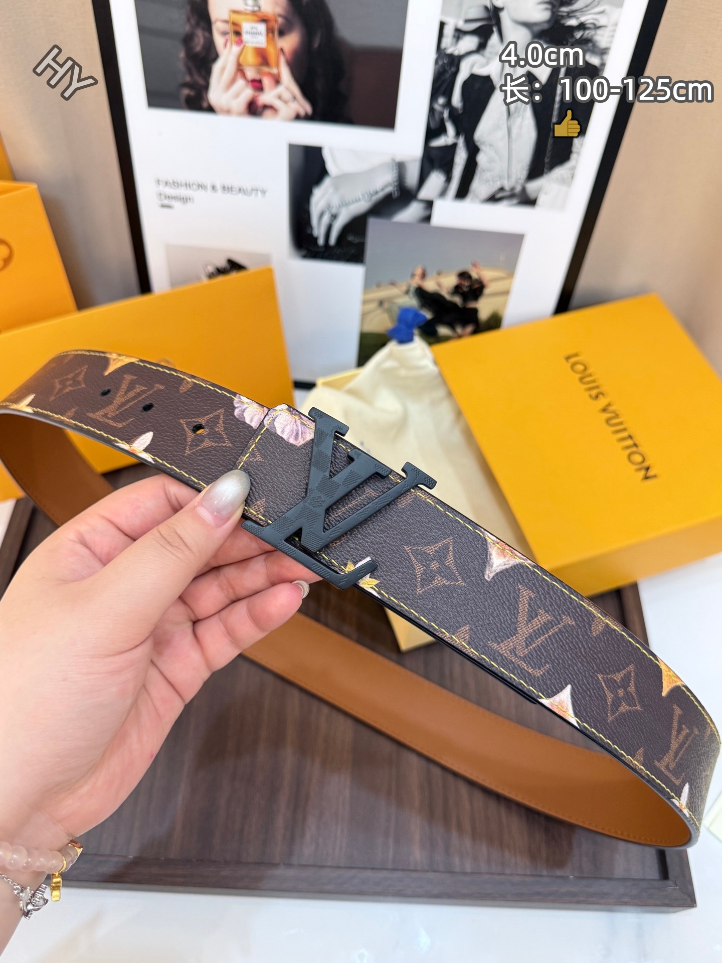Cheap Louis Vuitton AAA Belts in 209997, $55 USD- [IB209997] - Replica Louis Vuitton AAA Belts