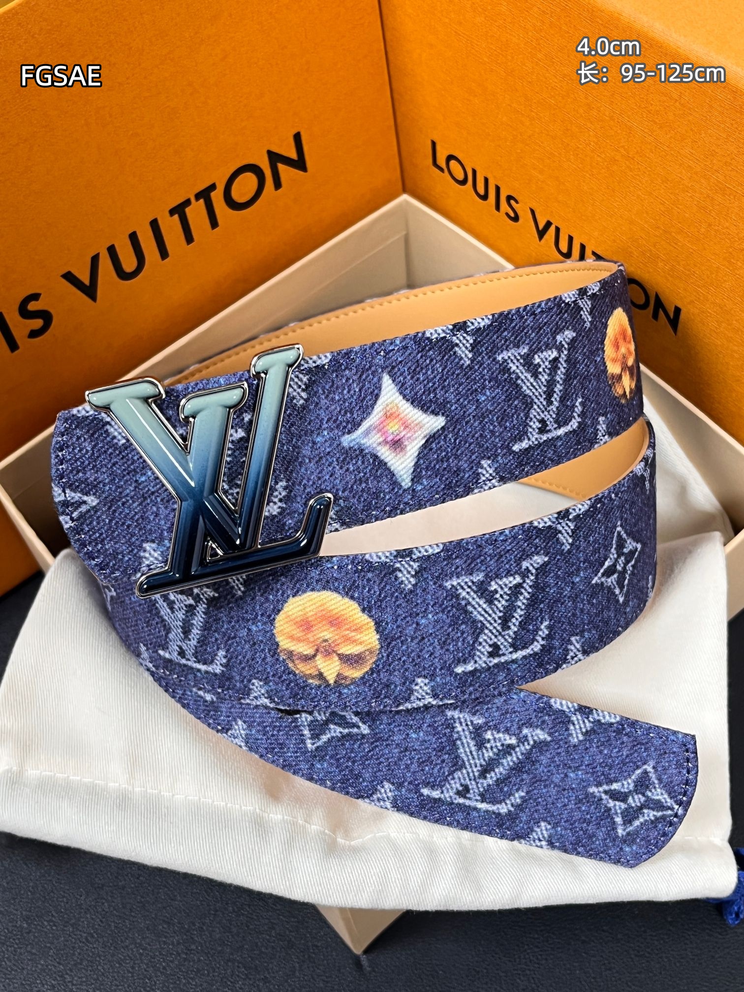 Cheap Louis Vuitton AAA Belts in 210001, $55 USD- [IB210001] - Replica Louis Vuitton AAA Belts
