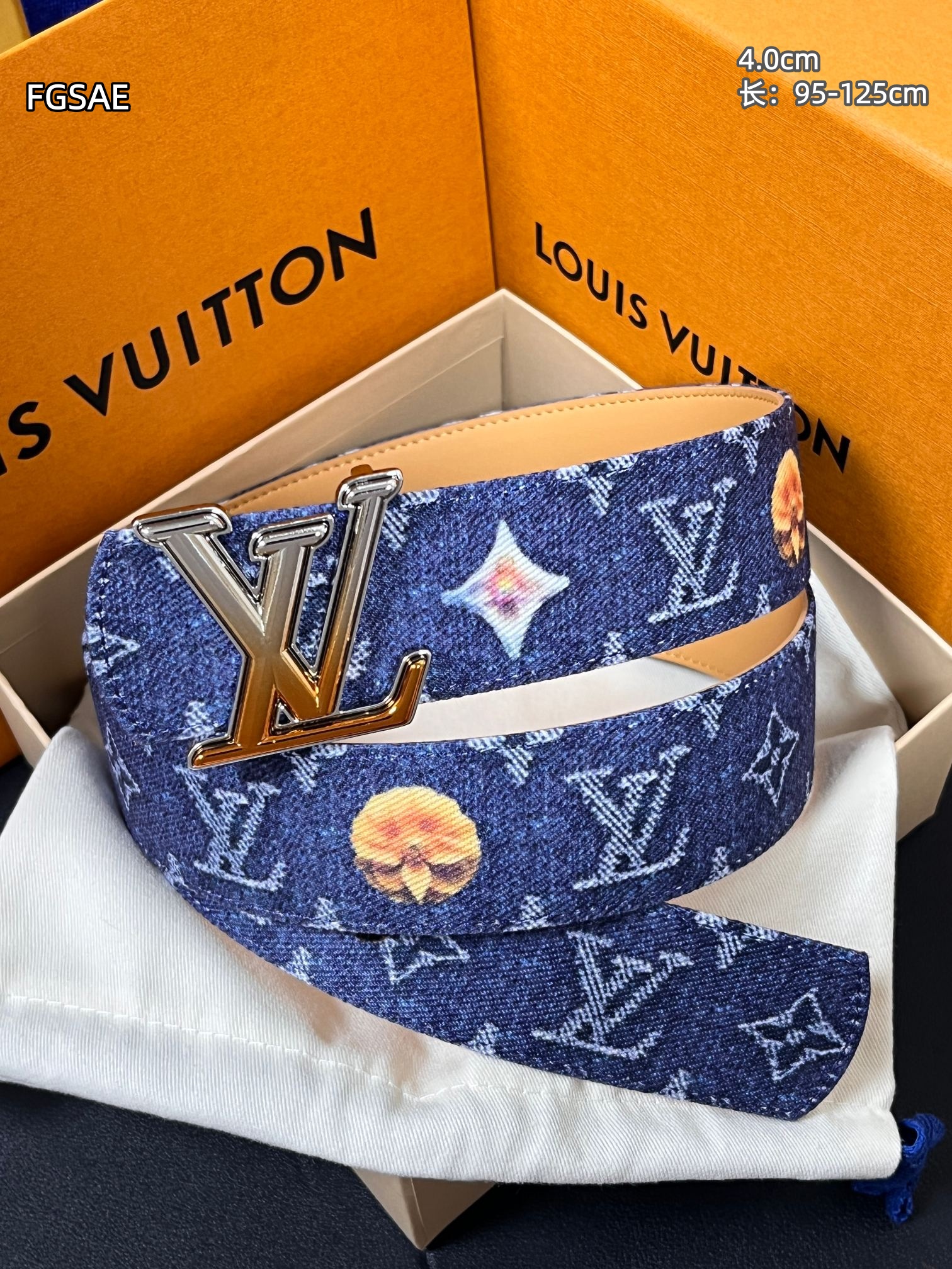 Cheap Louis Vuitton AAA Belts in 210003, $55 USD- [IB210003] - Replica Louis Vuitton AAA Belts