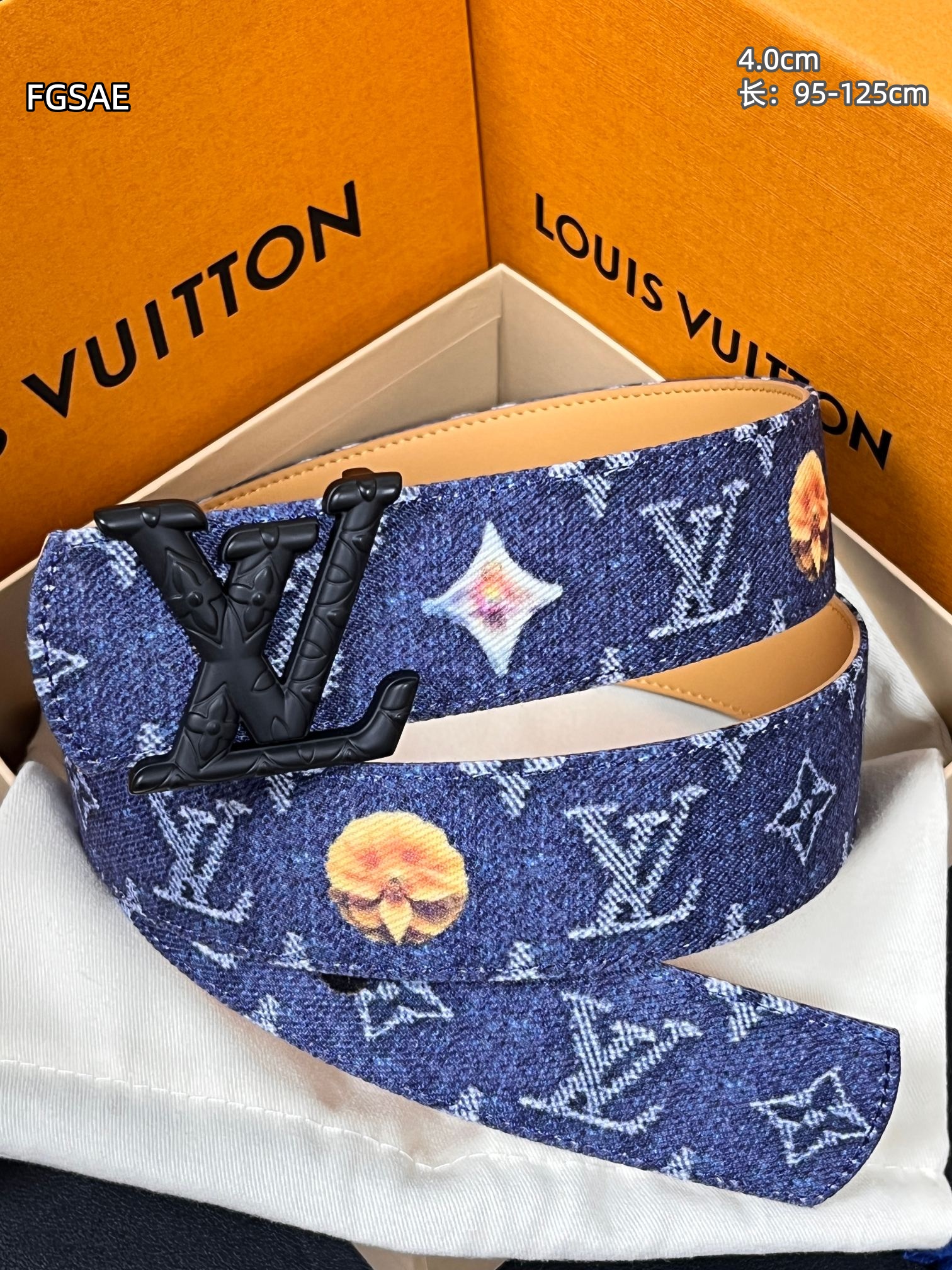Cheap Louis Vuitton AAA Belts in 210005, $55 USD- [IB210005] - Replica Louis Vuitton AAA Belts