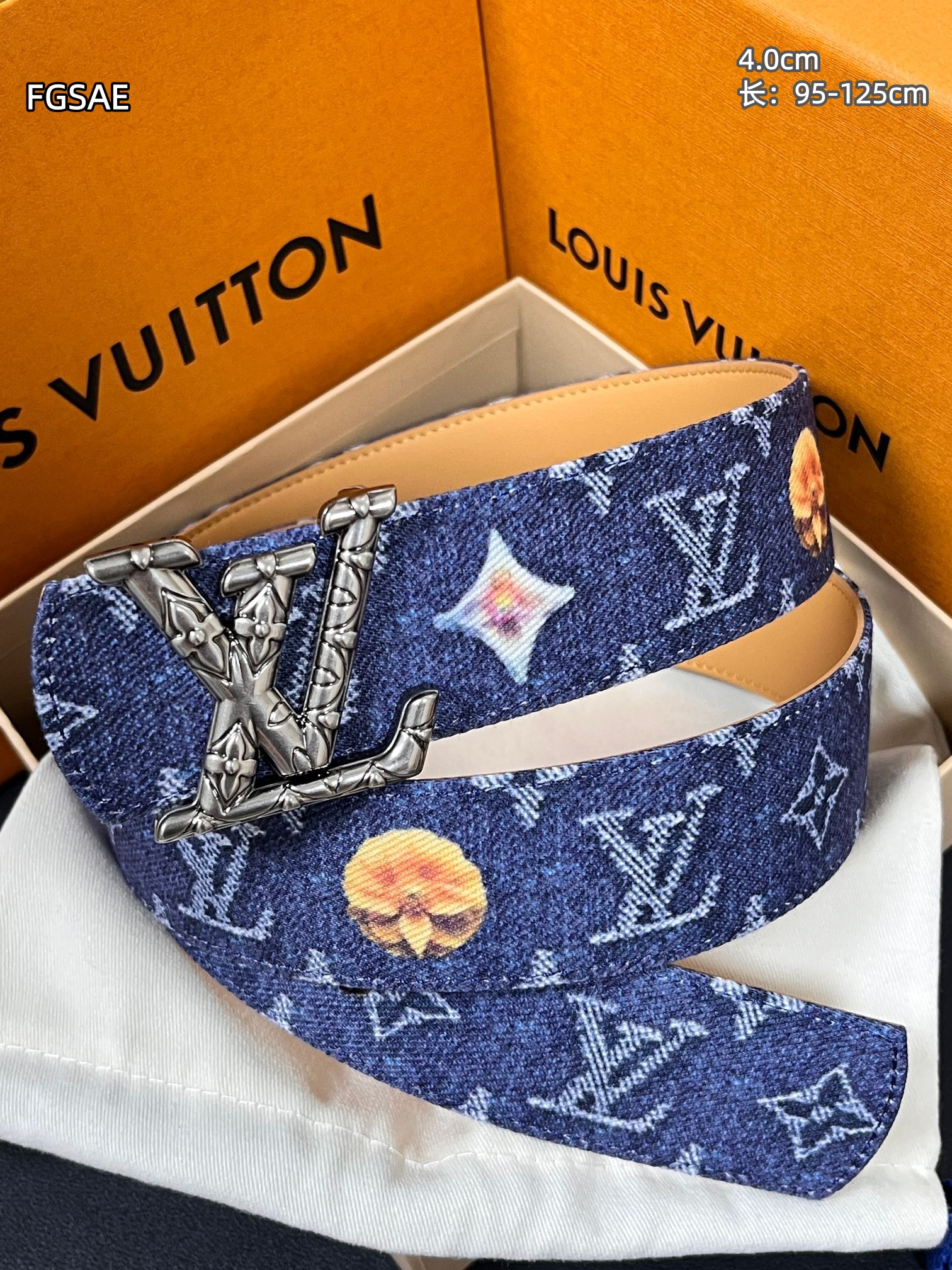 Cheap Louis Vuitton AAA Belts in 210006, $55 USD- [IB210006] - Replica Louis Vuitton AAA Belts