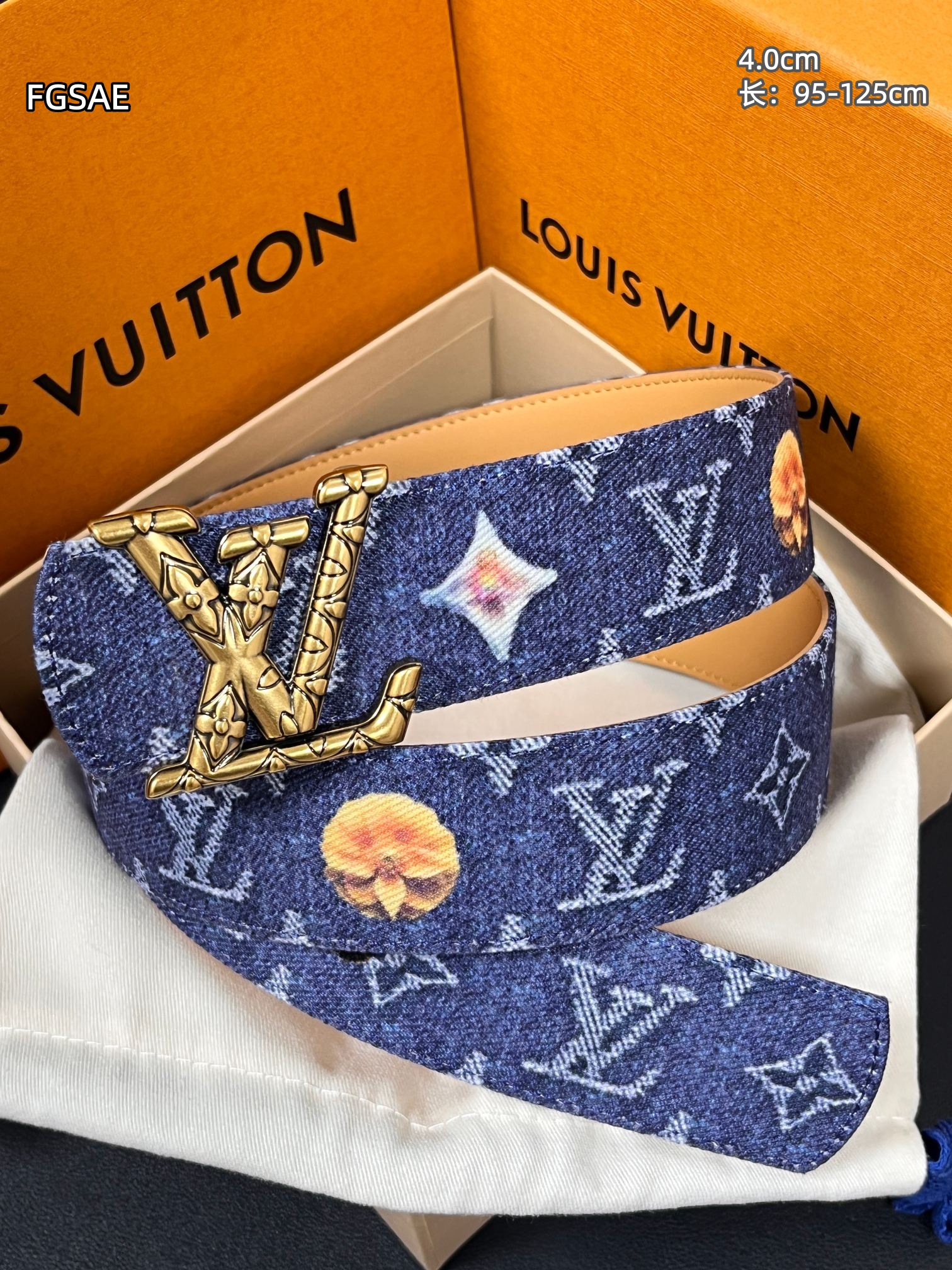 Cheap Louis Vuitton AAA Belts in 210007, $55 USD- [IB210007] - Replica Louis Vuitton AAA Belts