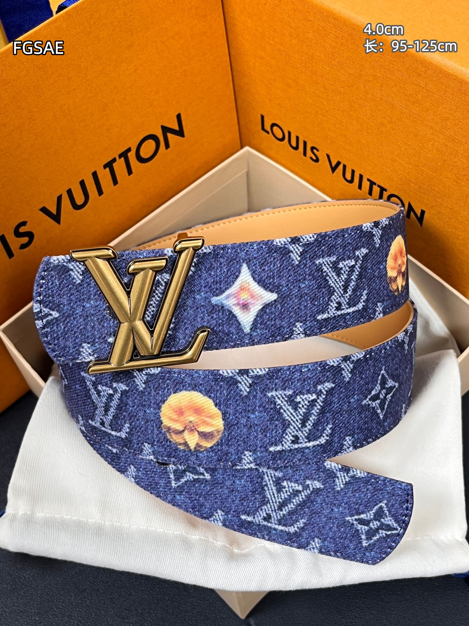 Cheap Louis Vuitton AAA Belts in 210009, $55 USD- [IB210009] - Replica Louis Vuitton AAA Belts