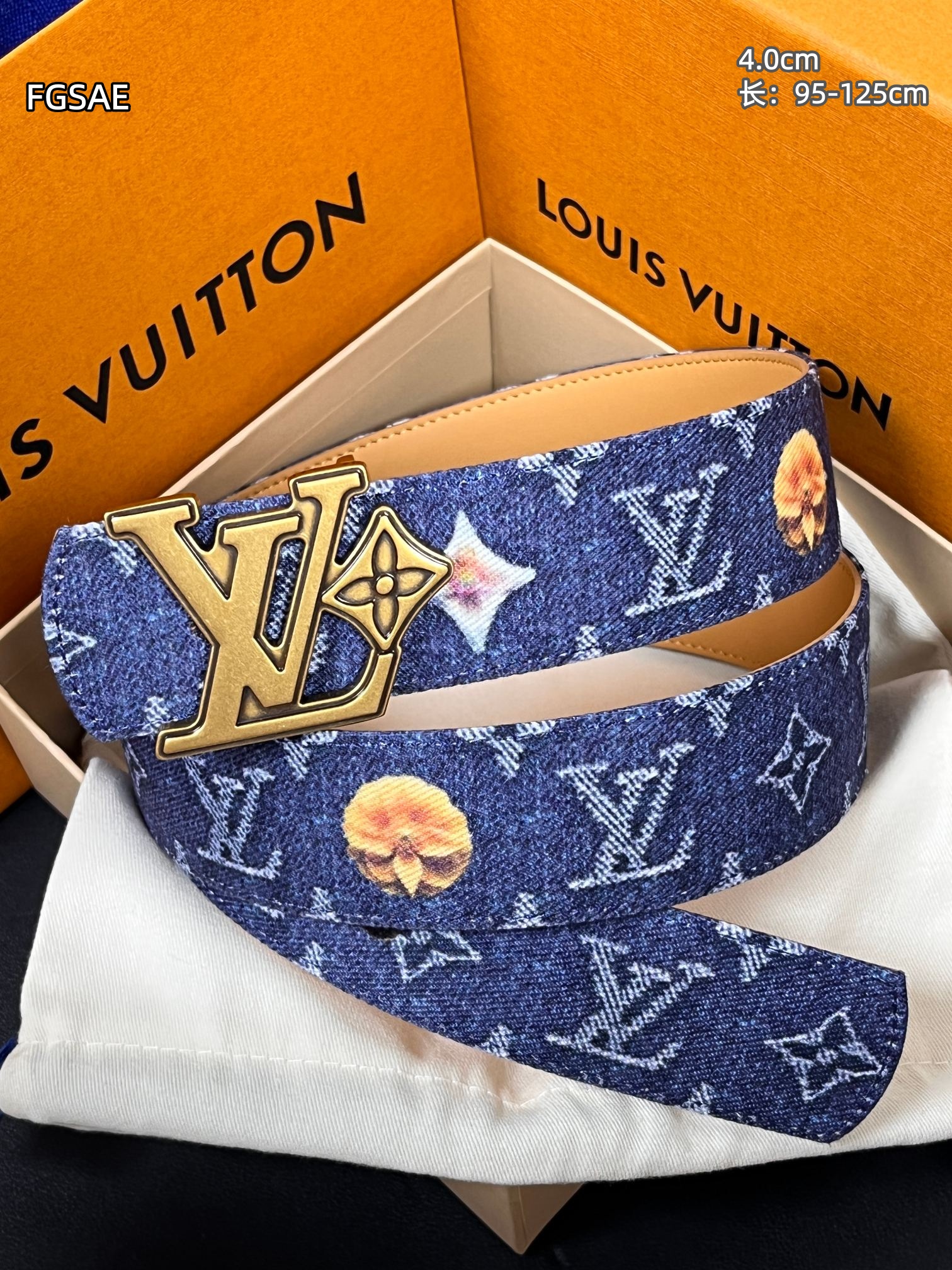 Cheap Louis Vuitton AAA Belts in 210013, $55 USD- [IB210013] - Replica Louis Vuitton AAA Belts