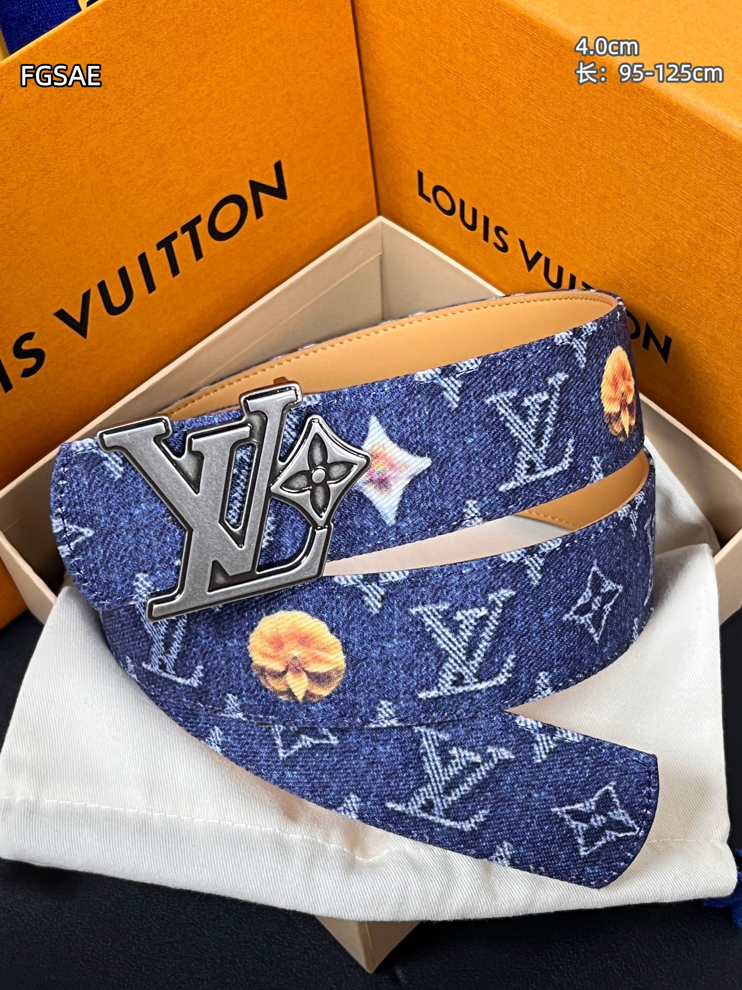 Cheap Louis Vuitton AAA Belts in 210015, $55 USD- [IB210015] - Replica Louis Vuitton AAA Belts