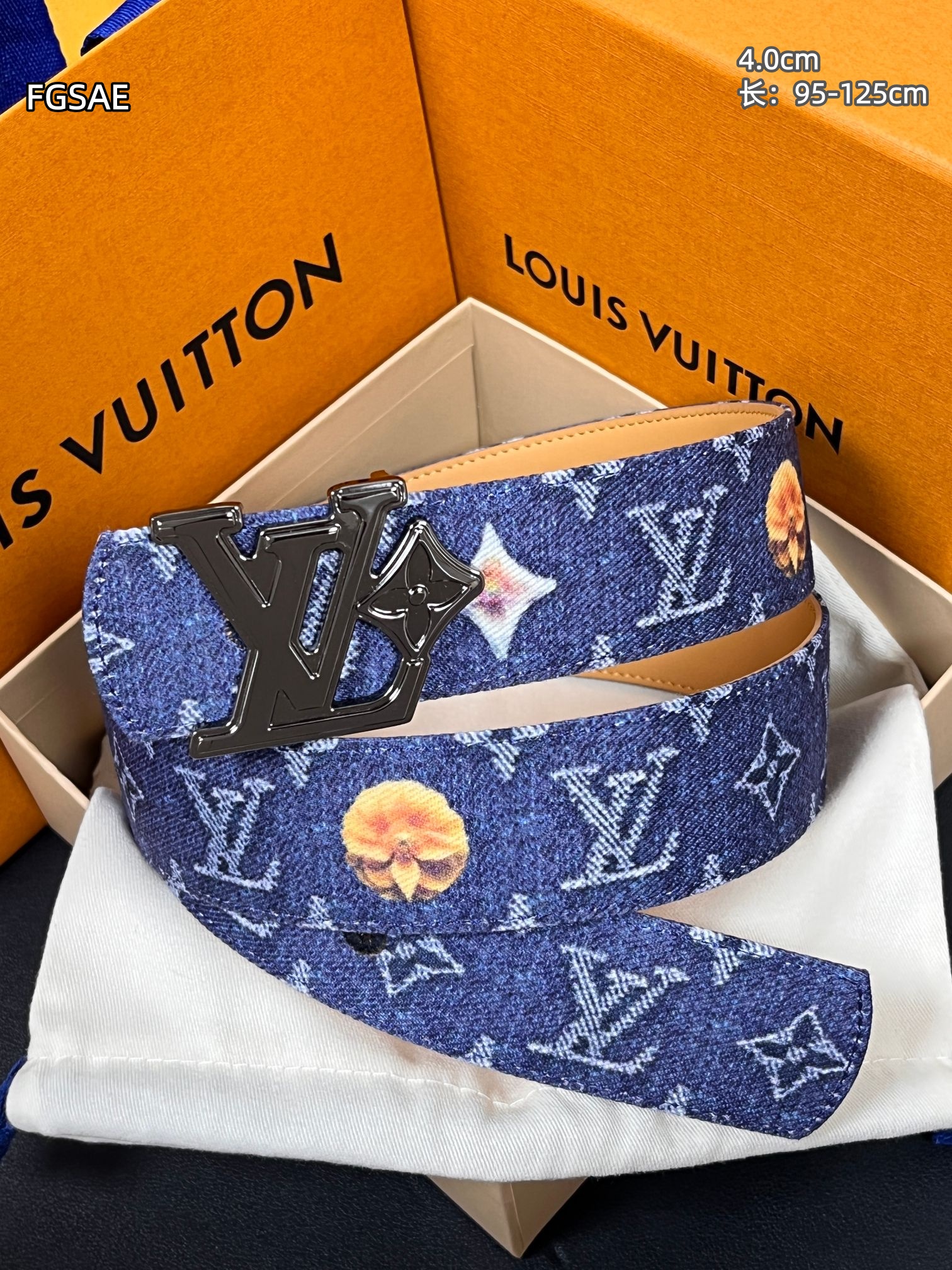Cheap Louis Vuitton AAA Belts in 210017, $55 USD- [IB210017] - Replica Louis Vuitton AAA Belts