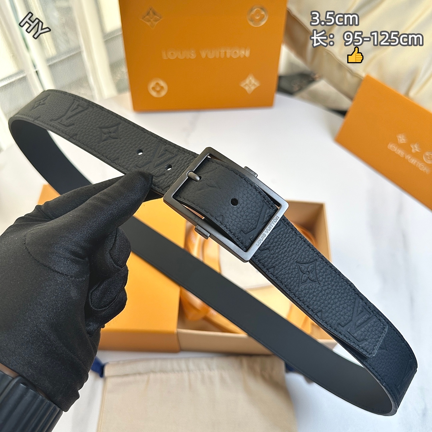 Cheap Louis Vuitton AAA Belts in 210041, $55 USD- [IB210041] - Replica Louis Vuitton AAA Belts