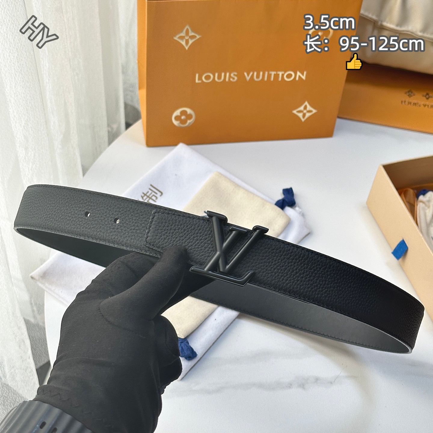 Cheap Louis Vuitton AAA Belts in 210042, $55 USD- [IB210042] - Replica Louis Vuitton AAA Belts