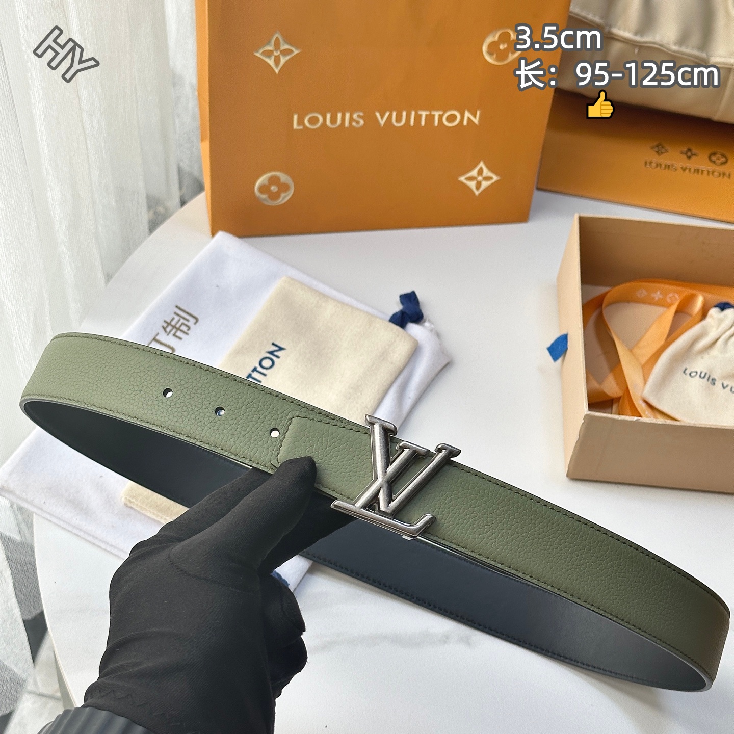 Cheap Louis Vuitton AAA Belts in 210046, $55 USD- [IB210046] - Replica Louis Vuitton AAA Belts