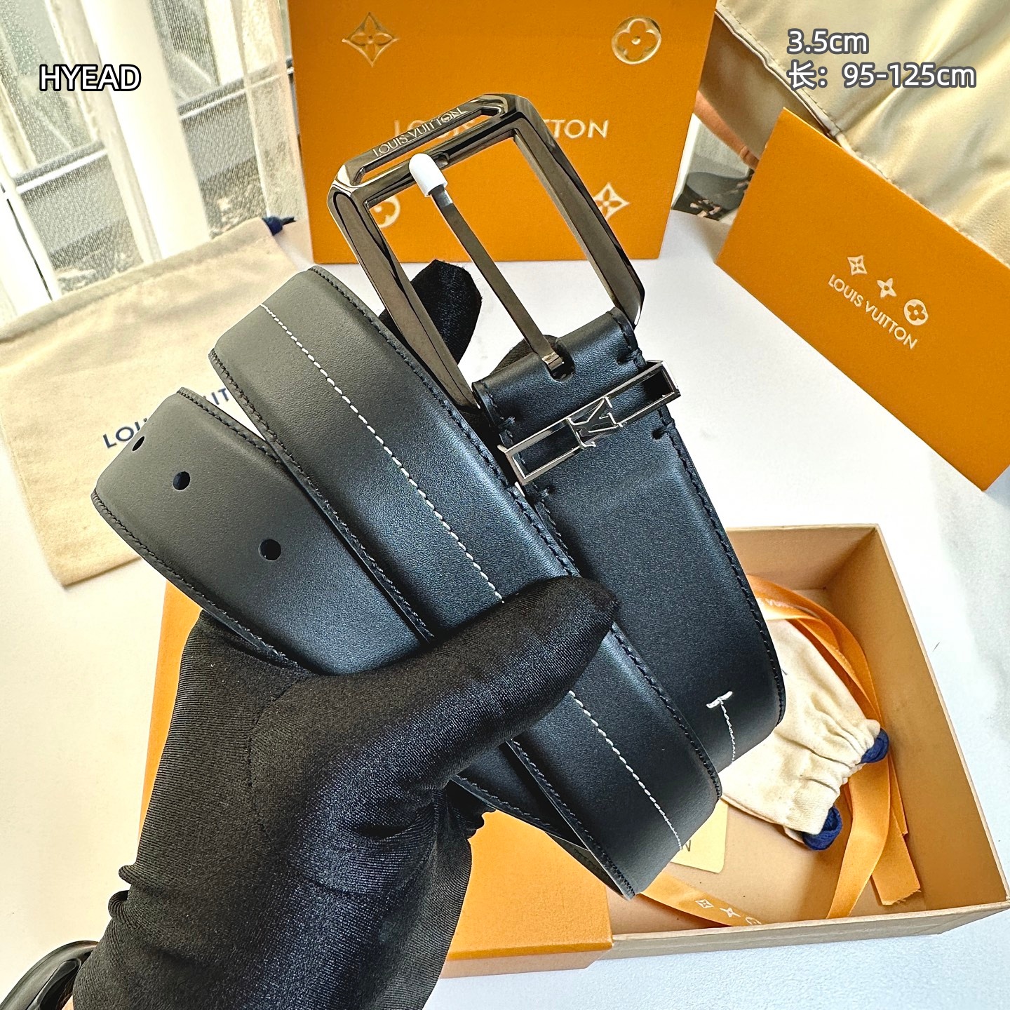 Cheap Louis Vuitton AAA Belts in 210054, $55 USD- [IB210054] - Replica Louis Vuitton AAA Belts