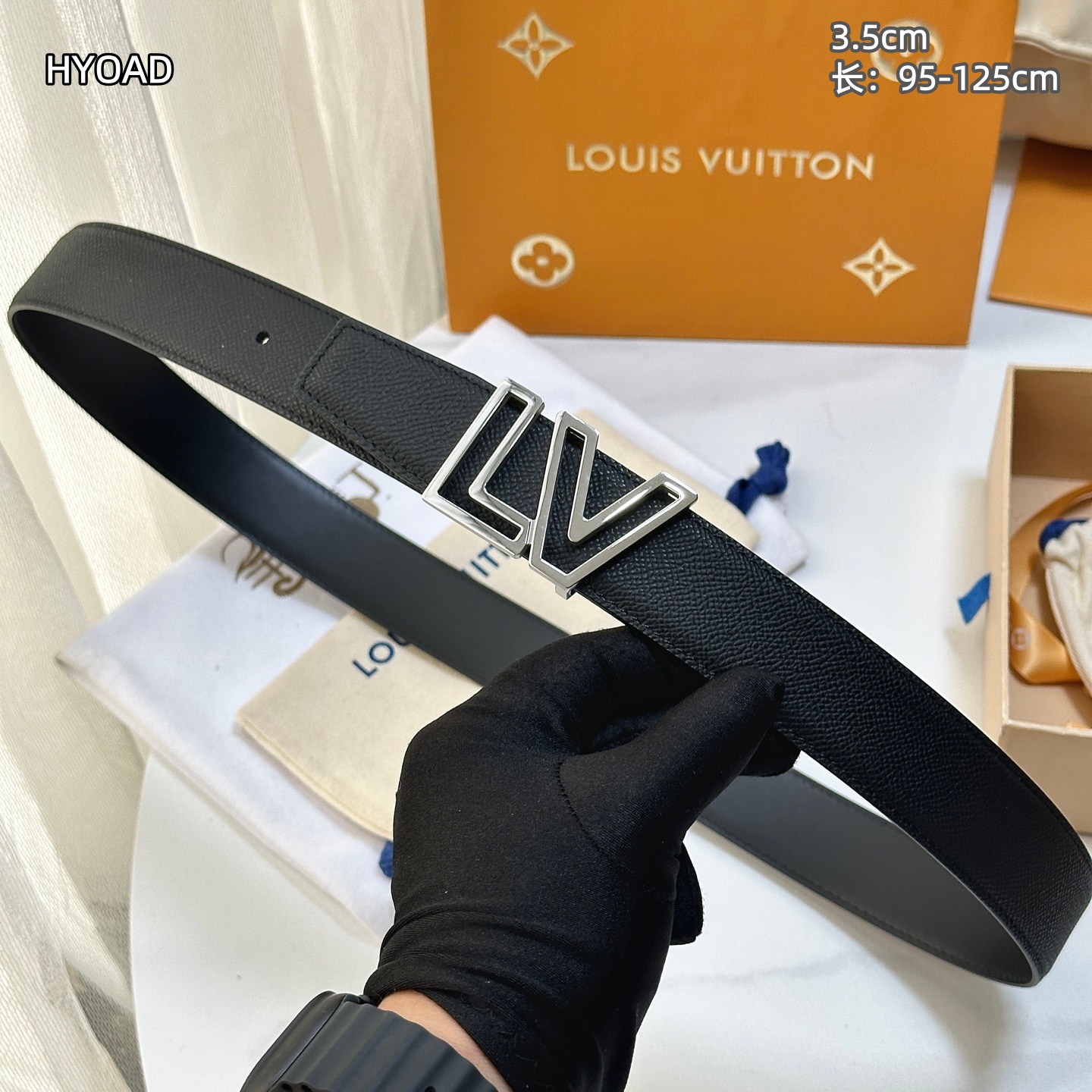Cheap Louis Vuitton AAA Belts in 210060, $55 USD- [IB210060] - Replica Louis Vuitton AAA Belts