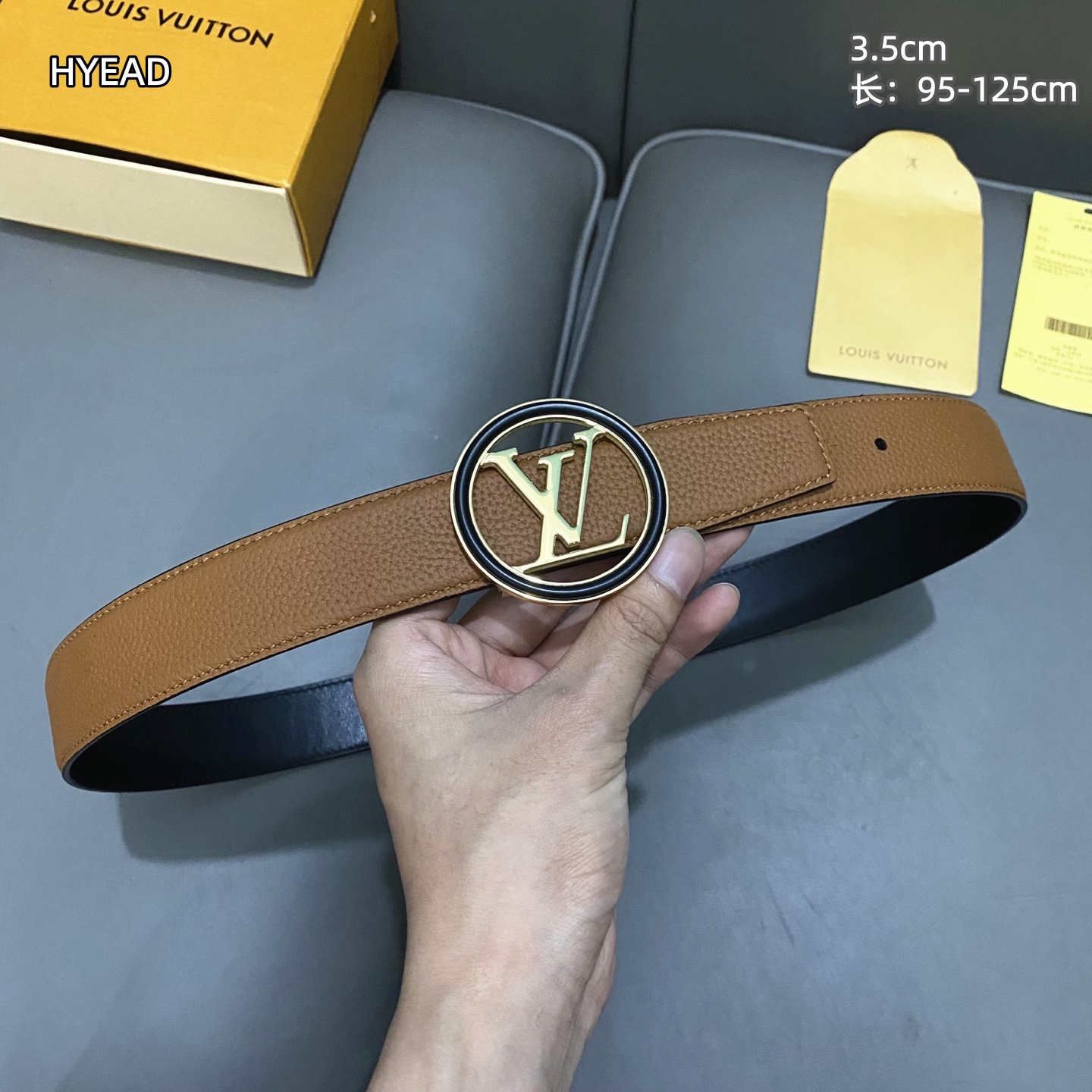 Cheap Louis Vuitton AAA Belts in 210062, $55 USD- [IB210062] - Replica Louis Vuitton AAA Belts