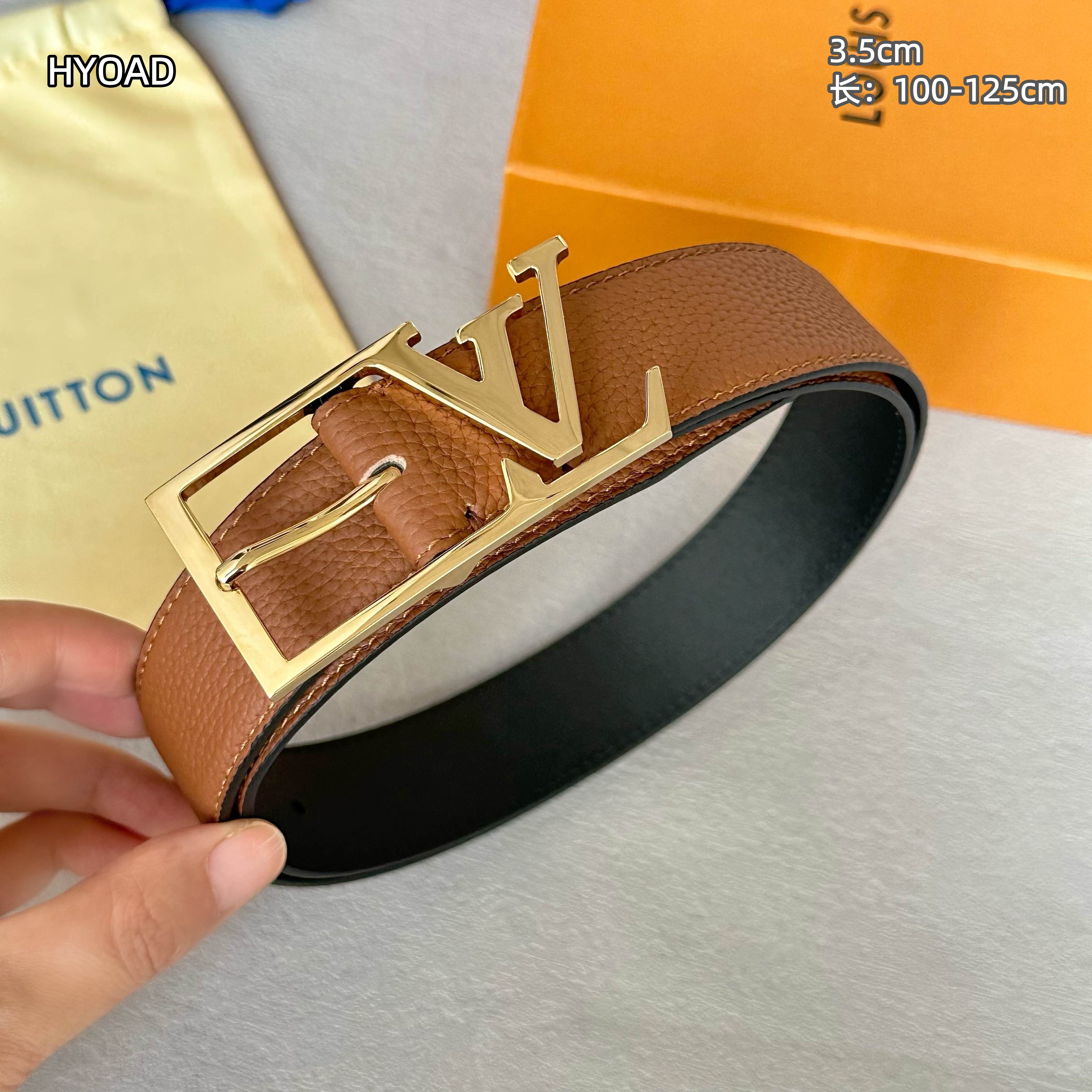 Cheap Louis Vuitton AAA Belts in 210070, $55 USD- [IB210070] - Replica Louis Vuitton AAA Belts