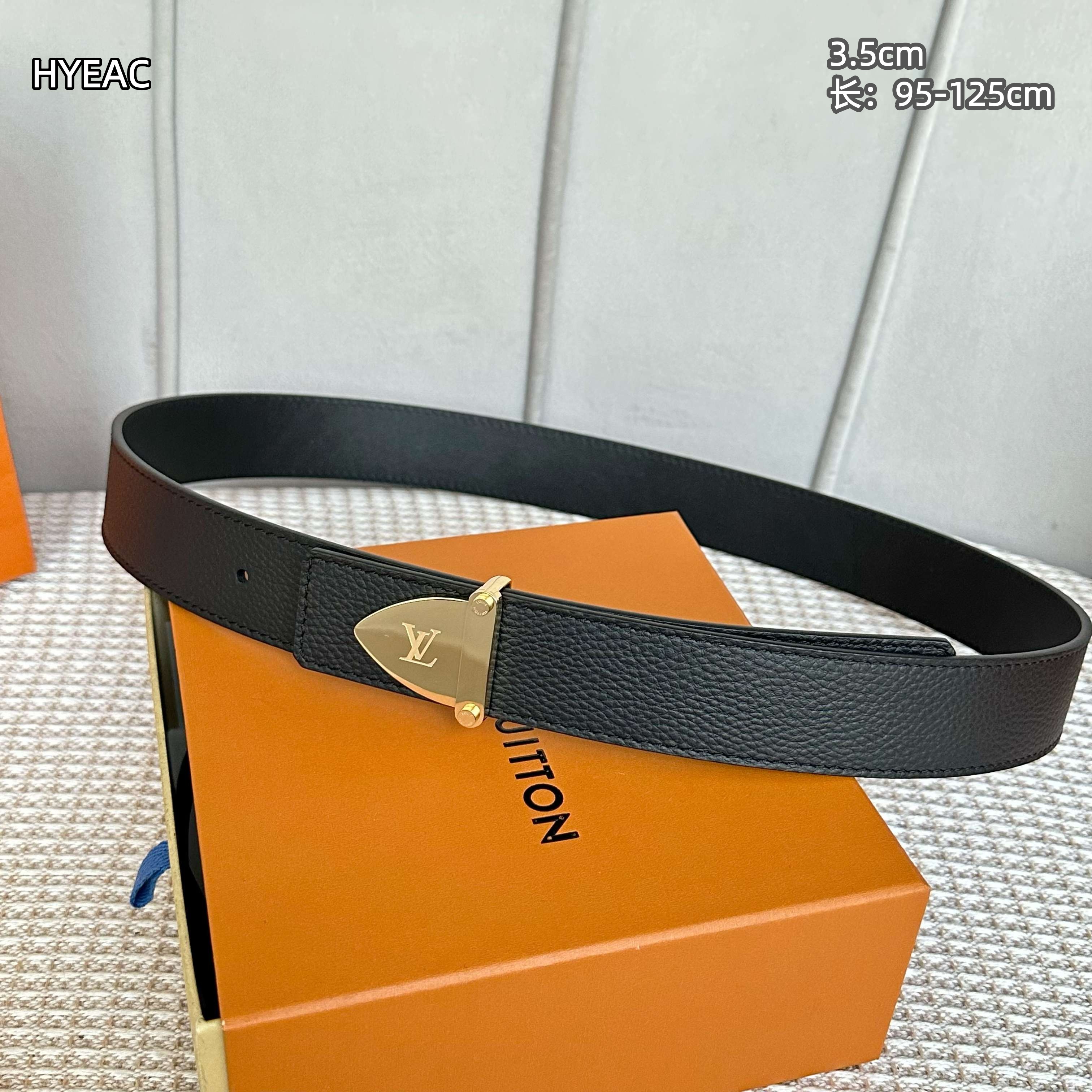 Cheap Louis Vuitton AAA Belts in 210075, $55 USD- [IB210075] - Replica Louis Vuitton AAA Belts