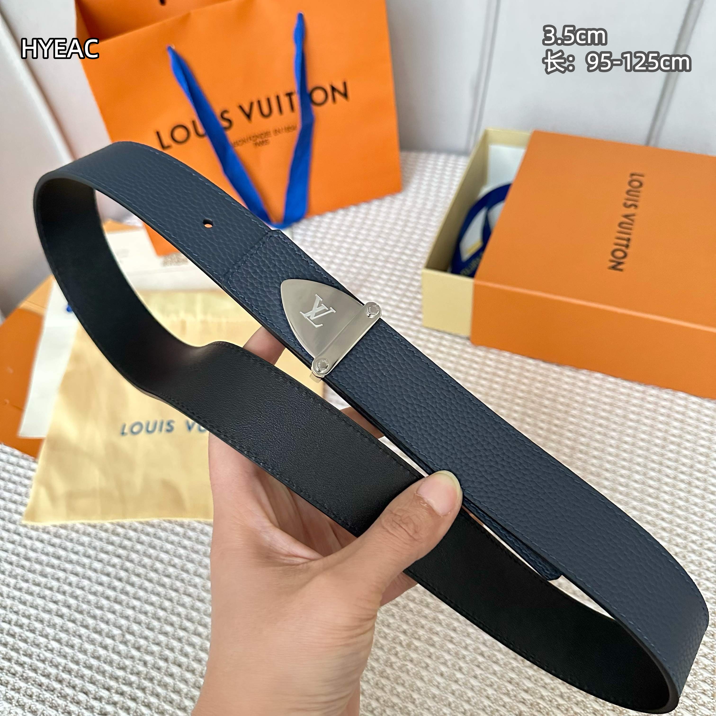 Cheap Louis Vuitton AAA Belts in 210077, $55 USD- [IB210077] - Replica Louis Vuitton AAA Belts