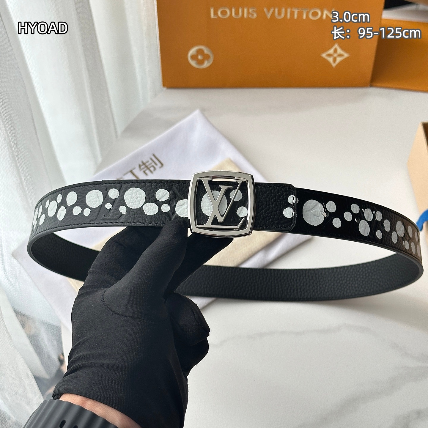 Cheap Louis Vuitton AAA Belts in 210092, $55 USD- [IB210092] - Replica Louis Vuitton AAA Belts