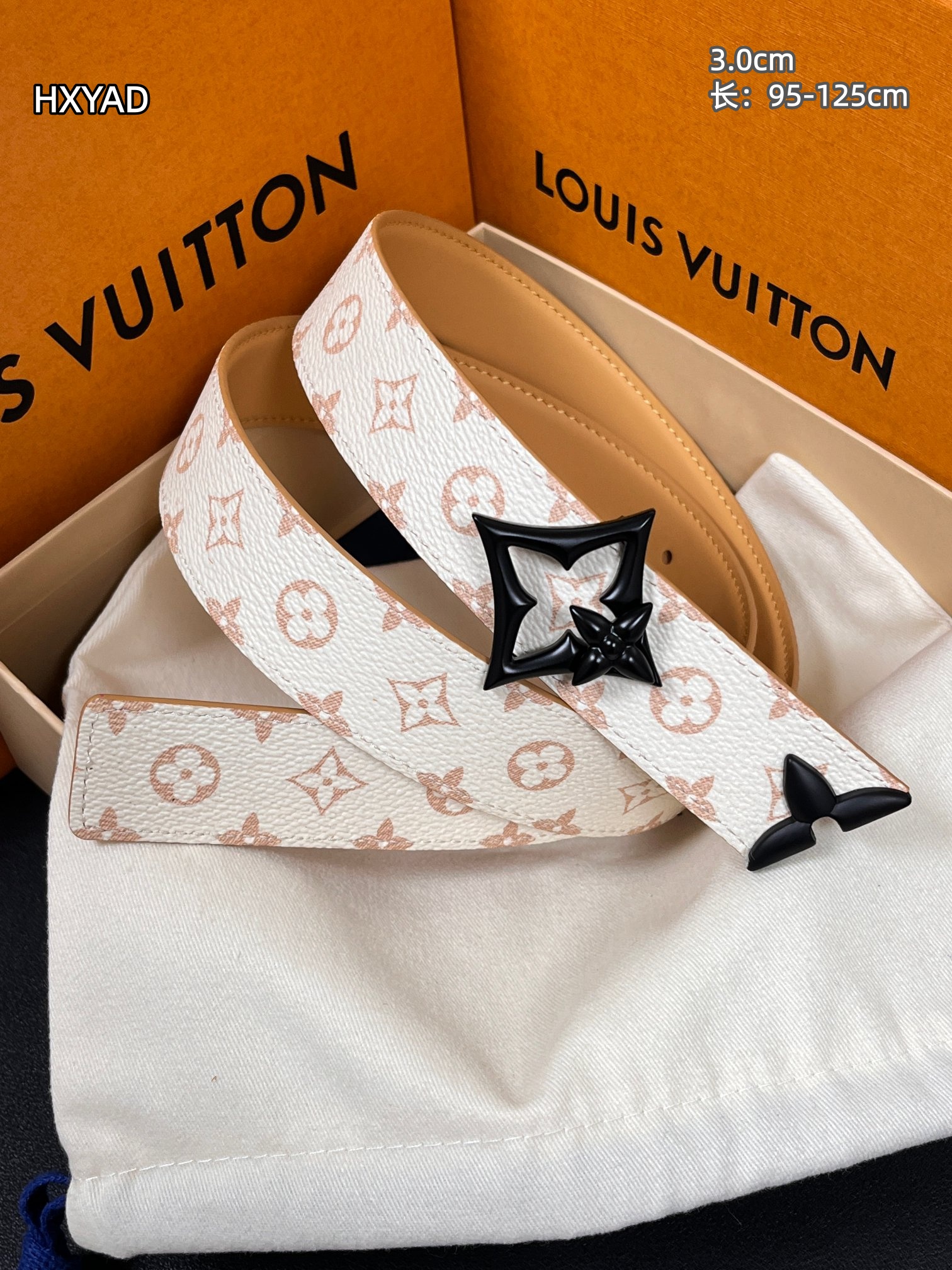 Cheap Louis Vuitton AAA Belts in 210096, $55 USD- [IB210096] - Replica Louis Vuitton AAA Belts