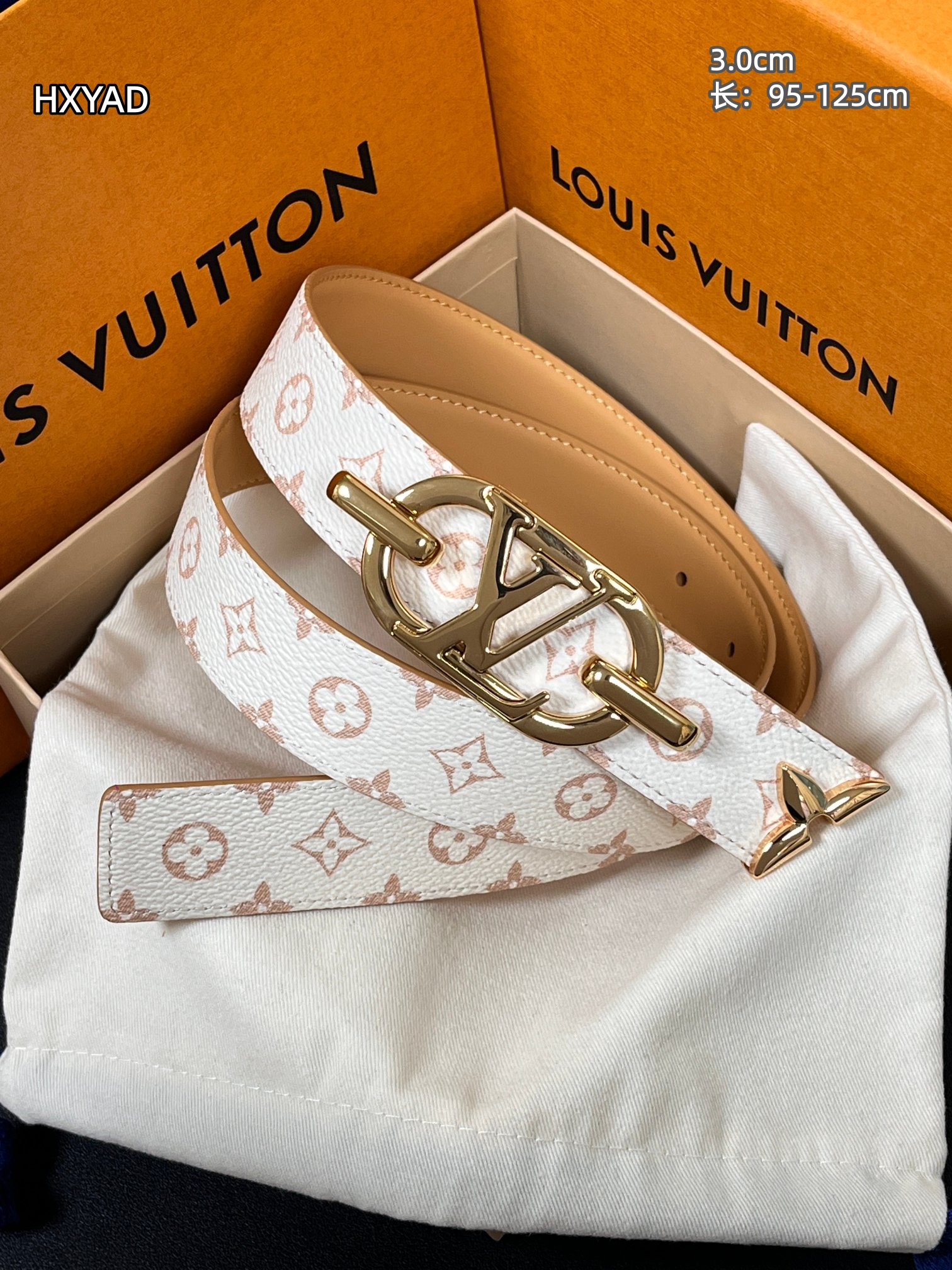 Cheap Louis Vuitton AAA Belts in 210098, $55 USD- [IB210098] - Replica Louis Vuitton AAA Belts