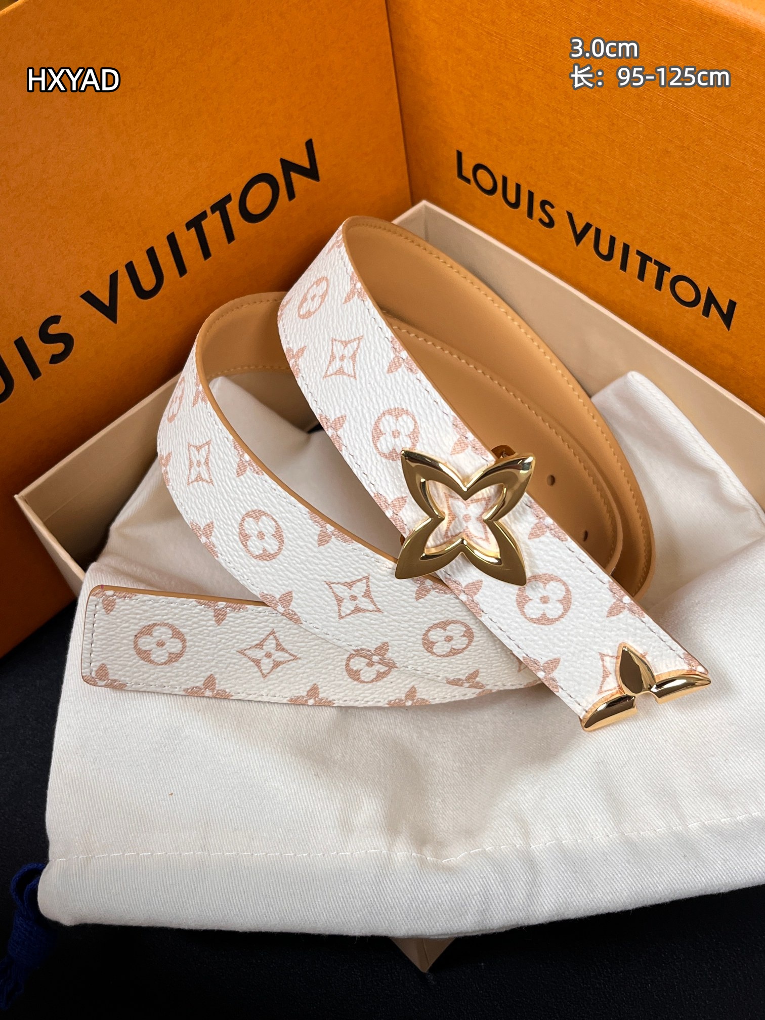 Cheap Louis Vuitton AAA Belts in 210102, $55 USD- [IB210102] - Replica Louis Vuitton AAA Belts