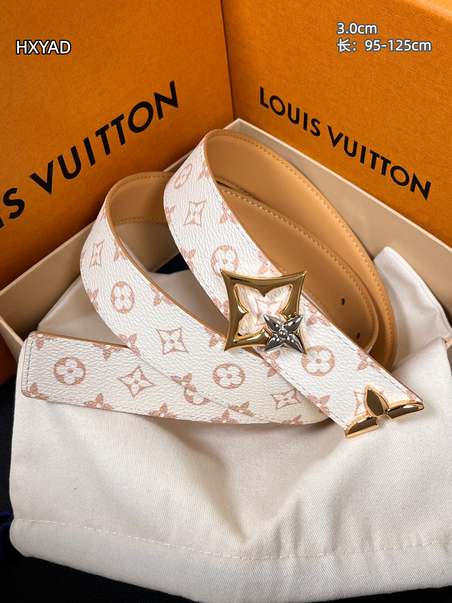 Cheap Louis Vuitton AAA Belts in 210103, $55 USD- [IB210103] - Replica Louis Vuitton AAA Belts