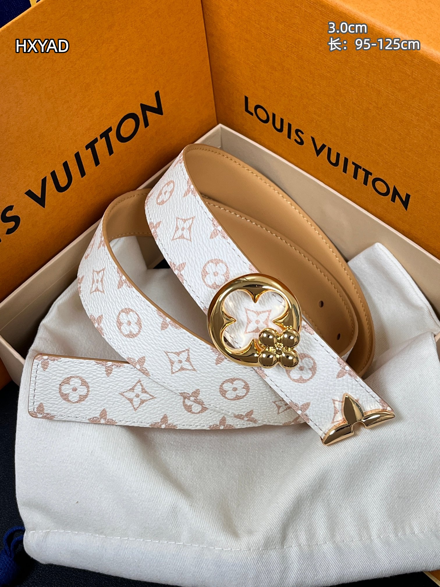Cheap Louis Vuitton AAA Belts in 210107, $55 USD- [IB210107] - Replica Louis Vuitton AAA Belts