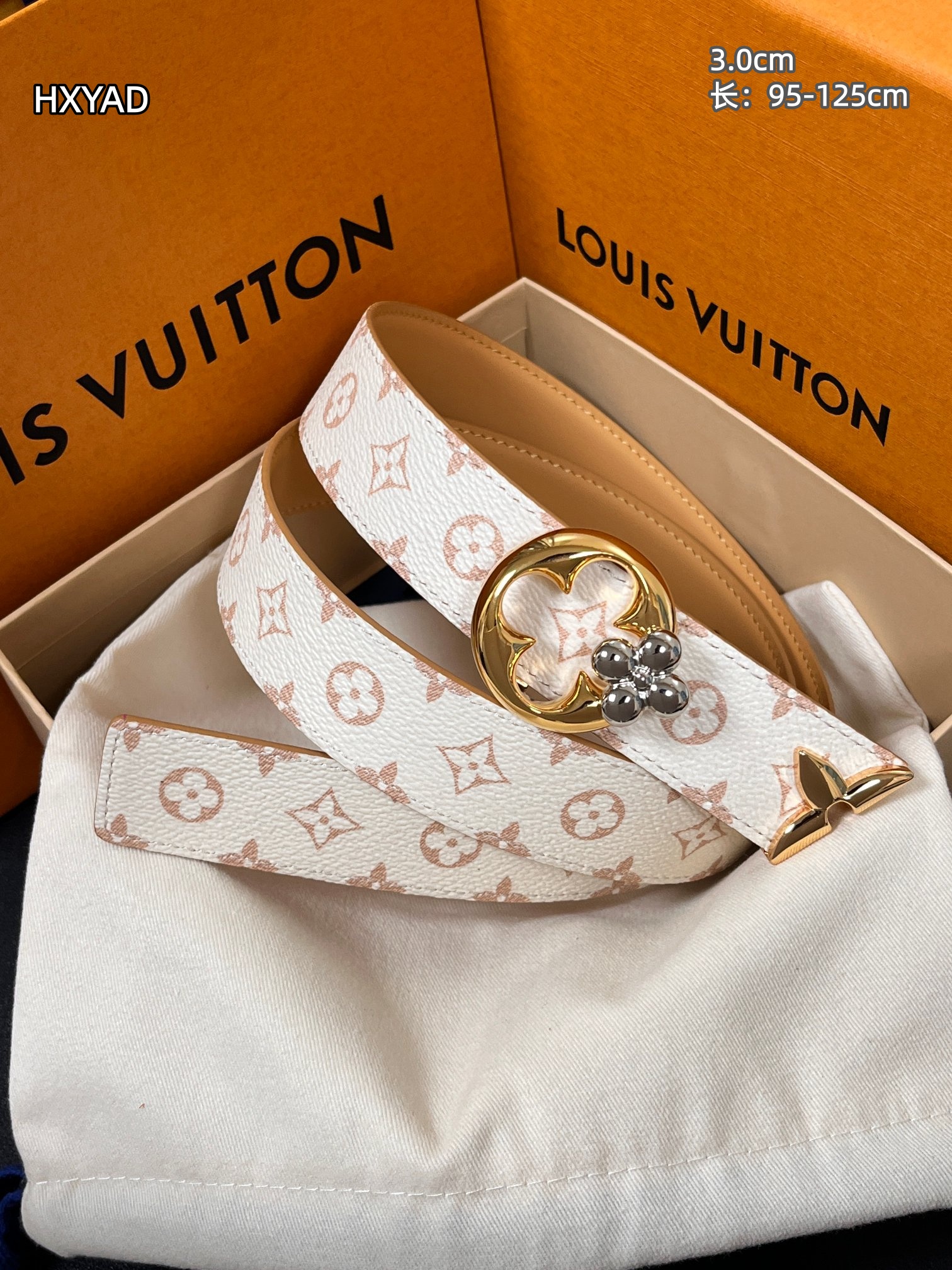 Cheap Louis Vuitton AAA Belts in 210108, $55 USD- [IB210108] - Replica Louis Vuitton AAA Belts