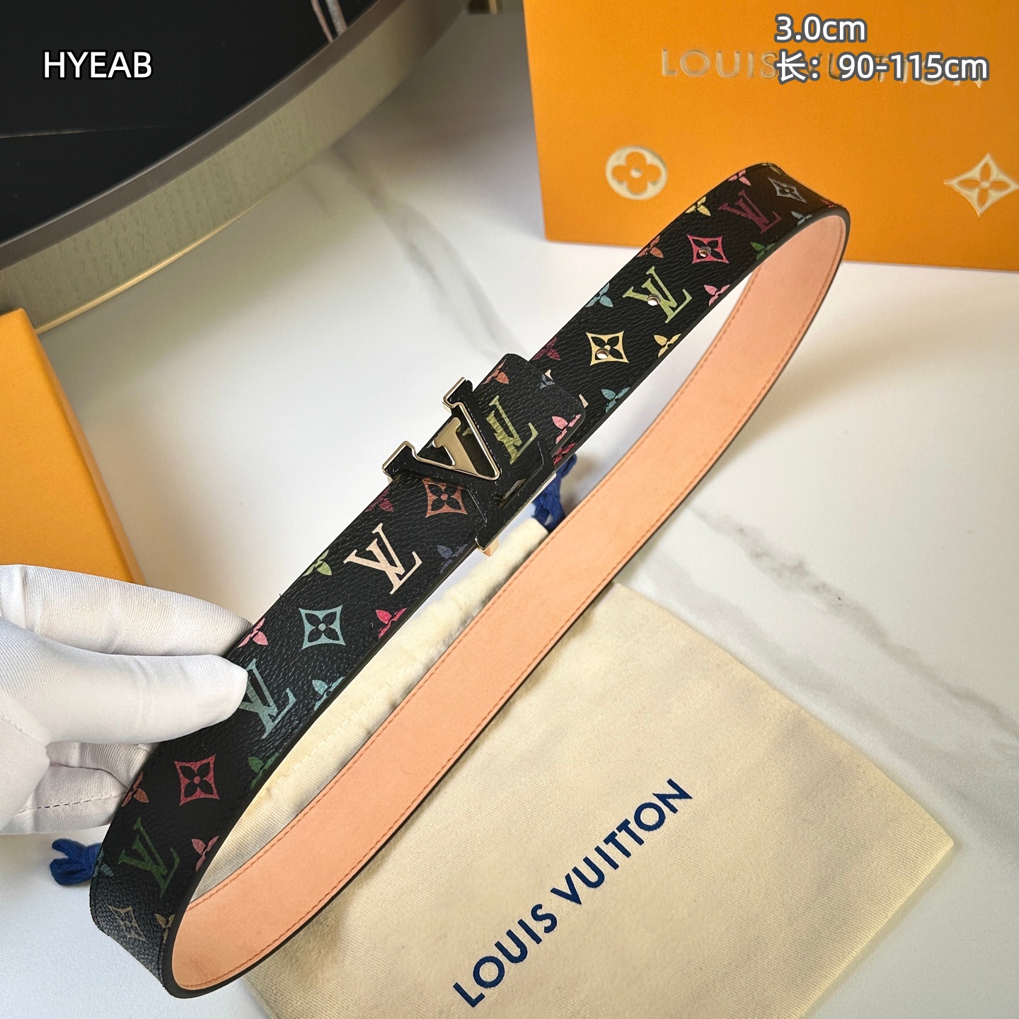 Cheap Louis Vuitton AAA Belts in 210112, $55 USD- [IB210112] - Replica Louis Vuitton AAA Belts