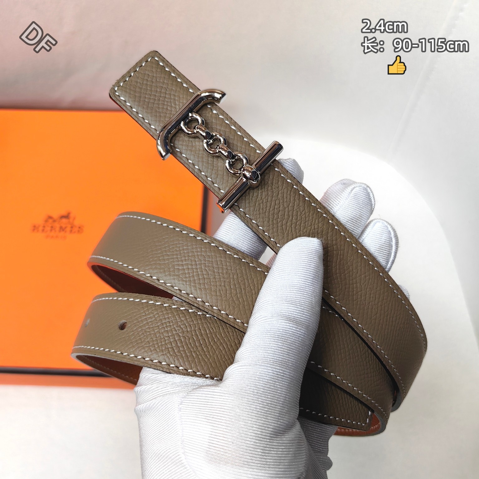 Cheap Hermes AAA+++ Women Belts in 210147, $55 USD- [IB210147] - Replica Hermes AAA+++ Women Belts