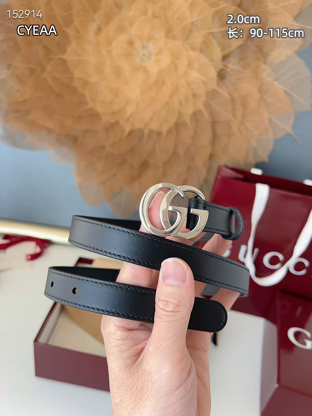 Cheap Gucci AAA Quality Belts in 210204, $55 USD- [IB210204] - Replica Gucci AAA Quality Belts