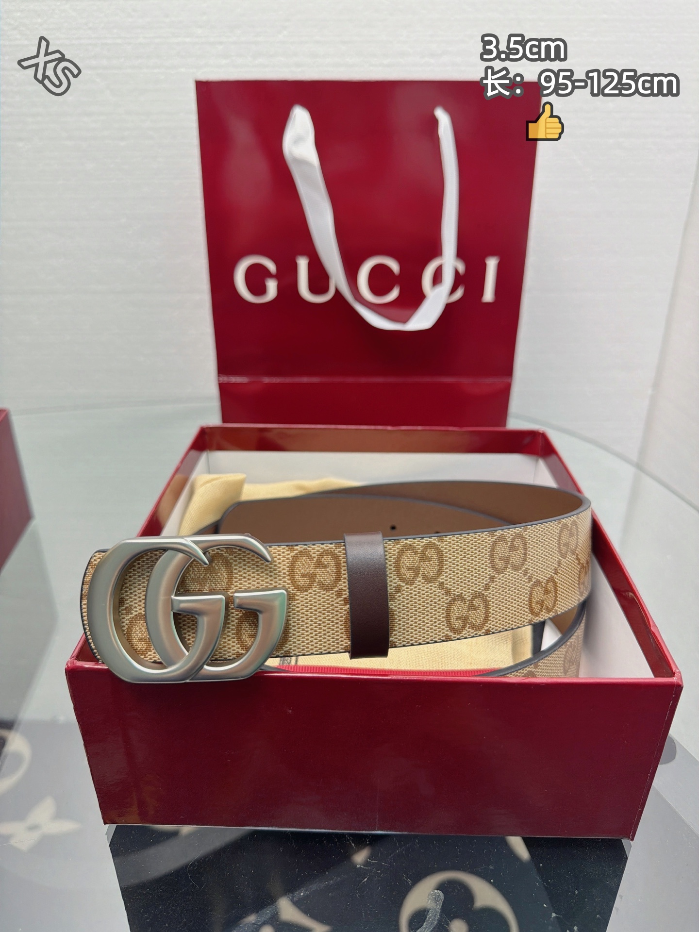 Cheap Gucci AAA Quality Belts in 210239, $55 USD- [IB210239] - Replica Gucci AAA Quality Belts