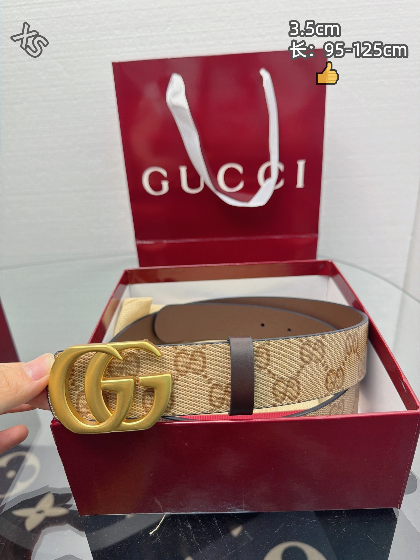 Cheap Gucci AAA Quality Belts in 210240, $55 USD- [IB210240] - Replica Gucci AAA Quality Belts