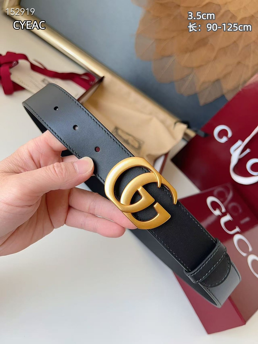 Cheap Gucci AAA Quality Belts in 210242, $55 USD- [IB210242] - Replica Gucci AAA Quality Belts