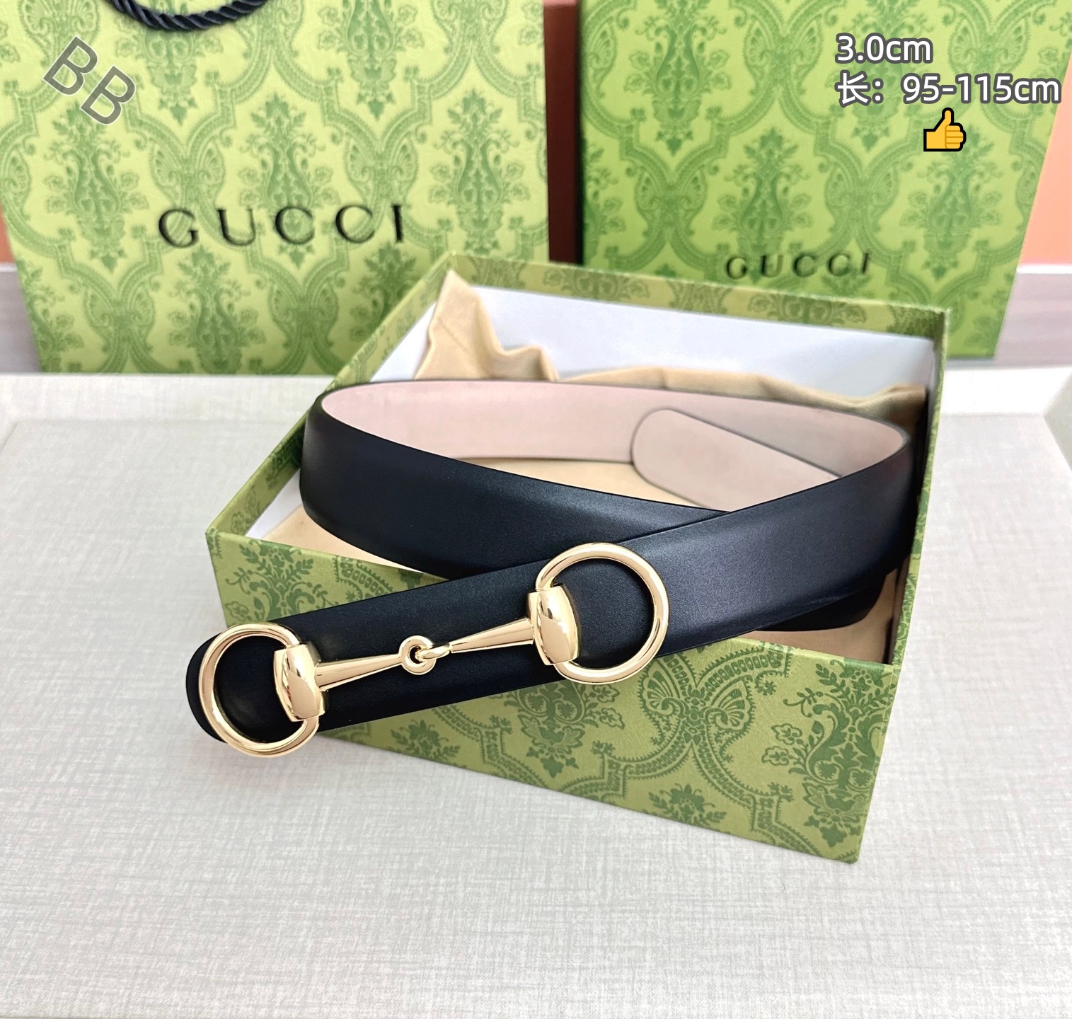 Cheap Gucci AAA Quality Belts in 210245, $55 USD- [IB210245] - Replica Gucci AAA Quality Belts
