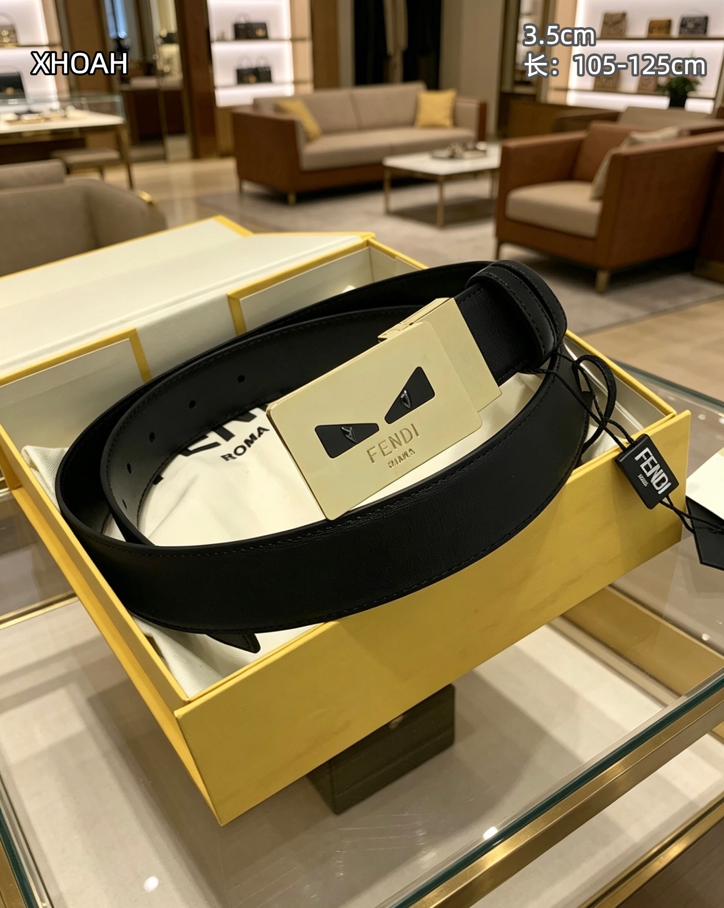 Cheap Fendi AAA Quality Belts in 210248, $55 USD- [IB210248] - Replica Fendi AAA Quality Belts
