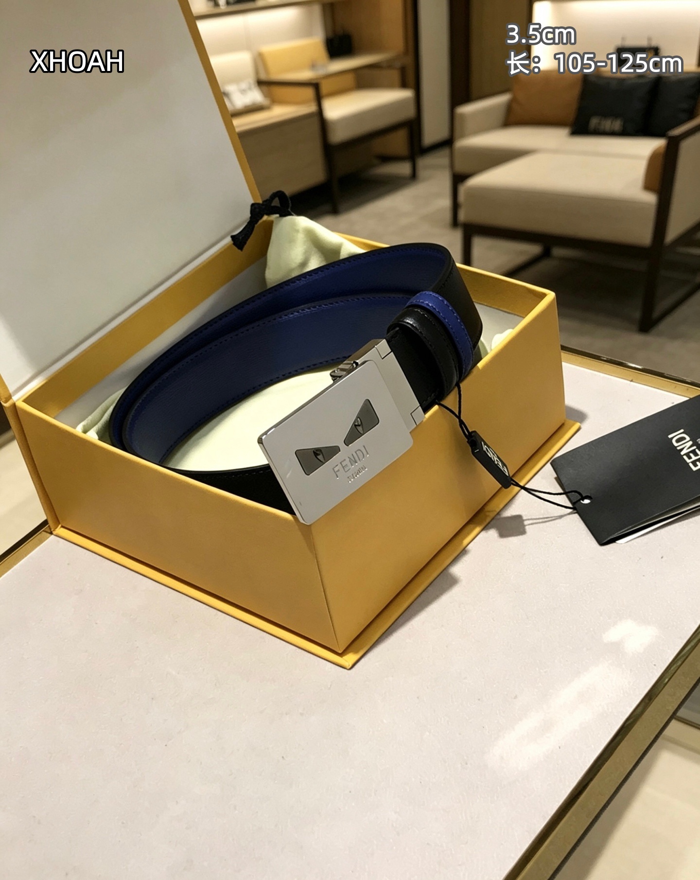 Cheap Fendi AAA Quality Belts in 210249, $55 USD- [IB210249] - Replica Fendi AAA Quality Belts