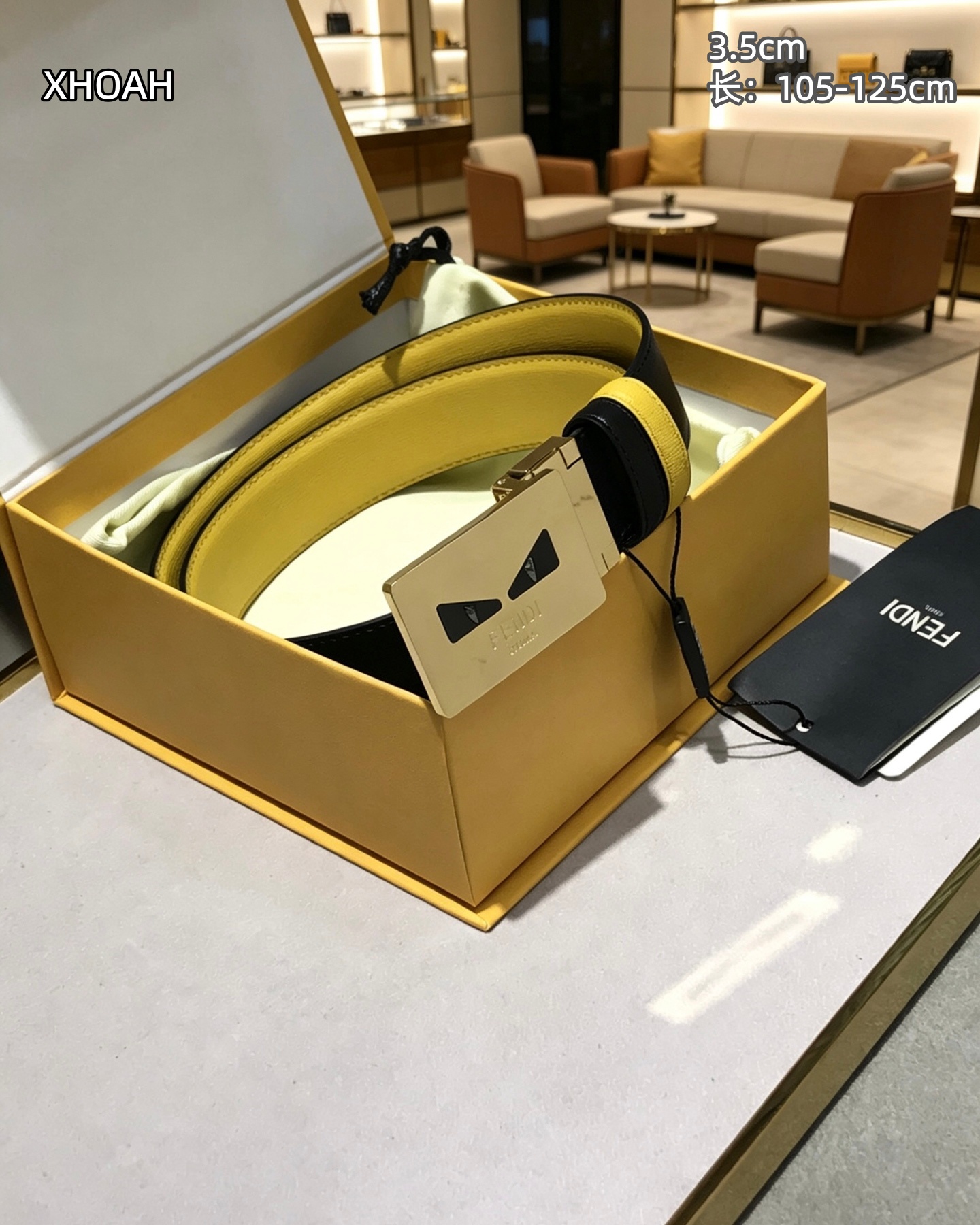 Cheap Fendi AAA Quality Belts in 210251, $55 USD- [IB210251] - Replica Fendi AAA Quality Belts