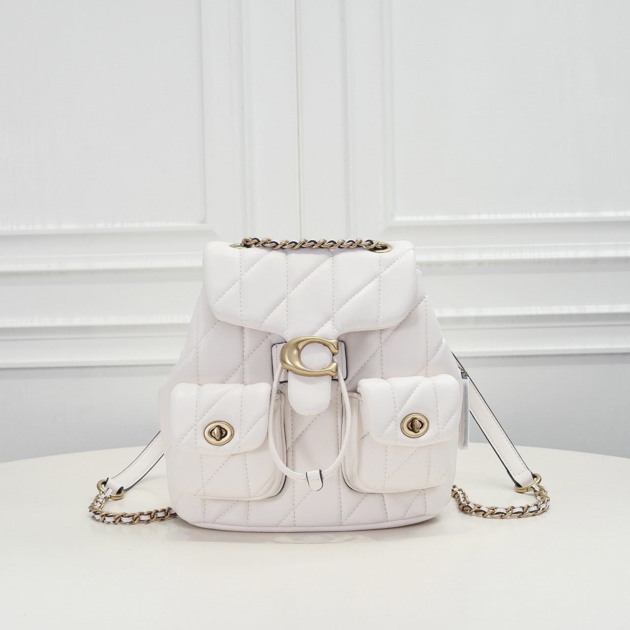Cheap Coach AAA Backpack Bags in 210334, $85 USD- [IB210334] - Replica Coach AAA Backpack Bags