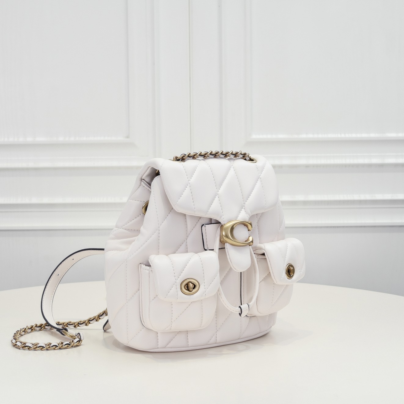 Cheap Coach AAA Backpack Bags in 210334, $85 USD- [IB210334] - Replica Coach AAA Backpack Bags