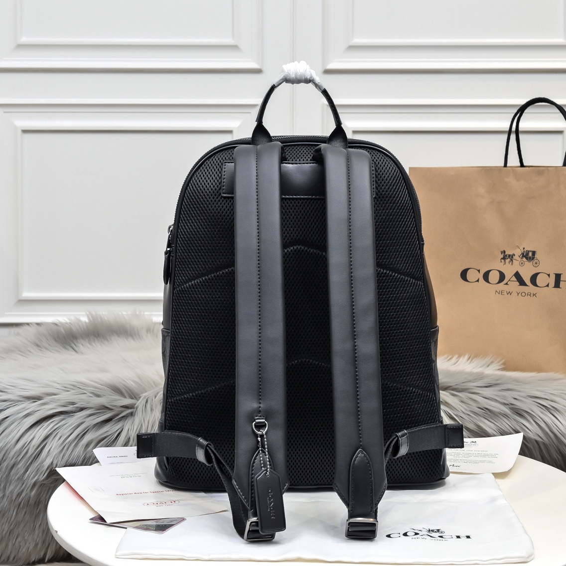 Cheap Coach AAA Backpack Bags in 210385, $180 USD- [IB210385] - Replica Coach AAA Backpack Bags